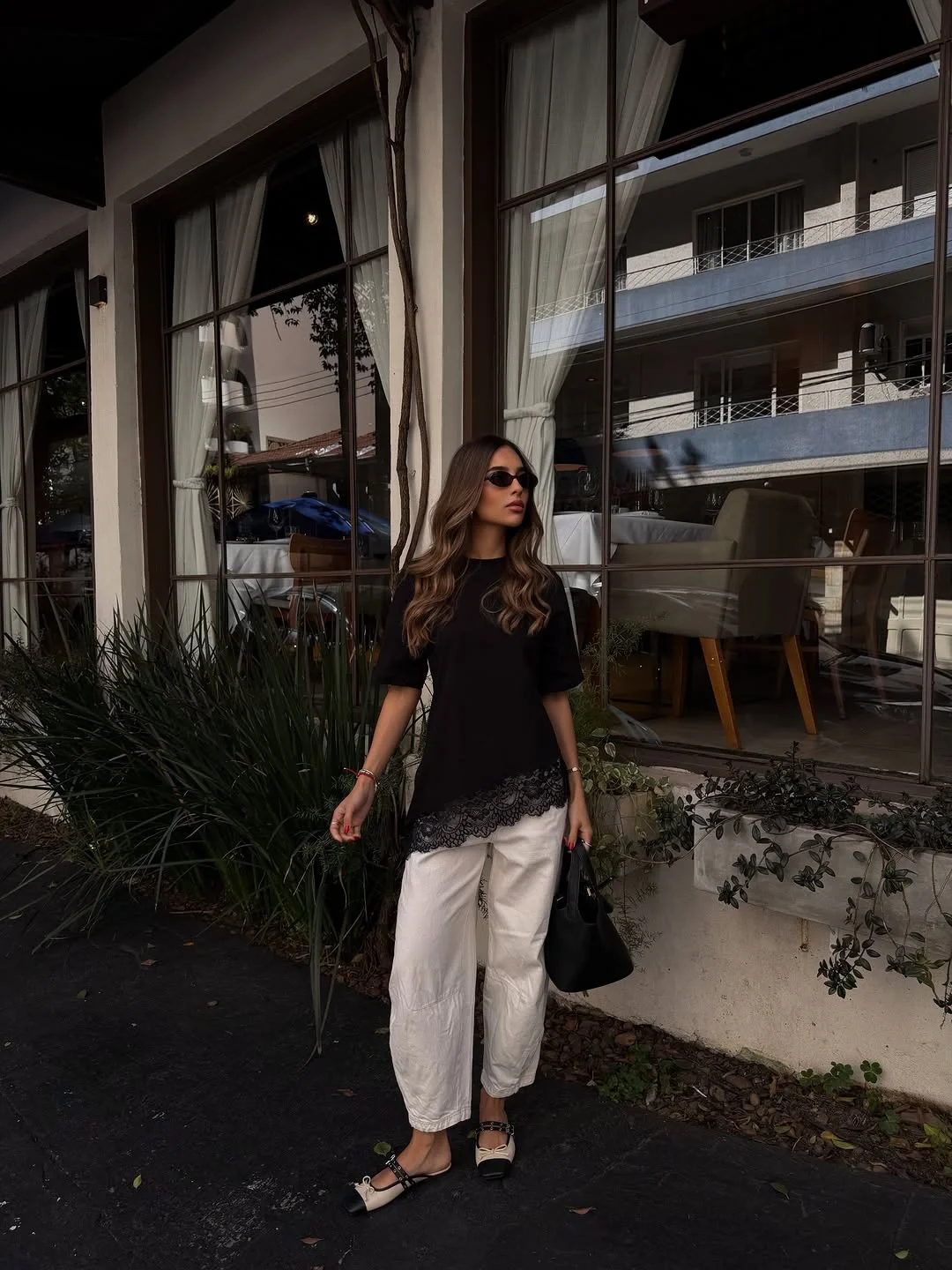 modest fall outfits 2026 Relaxed Monochrome Weekend Style