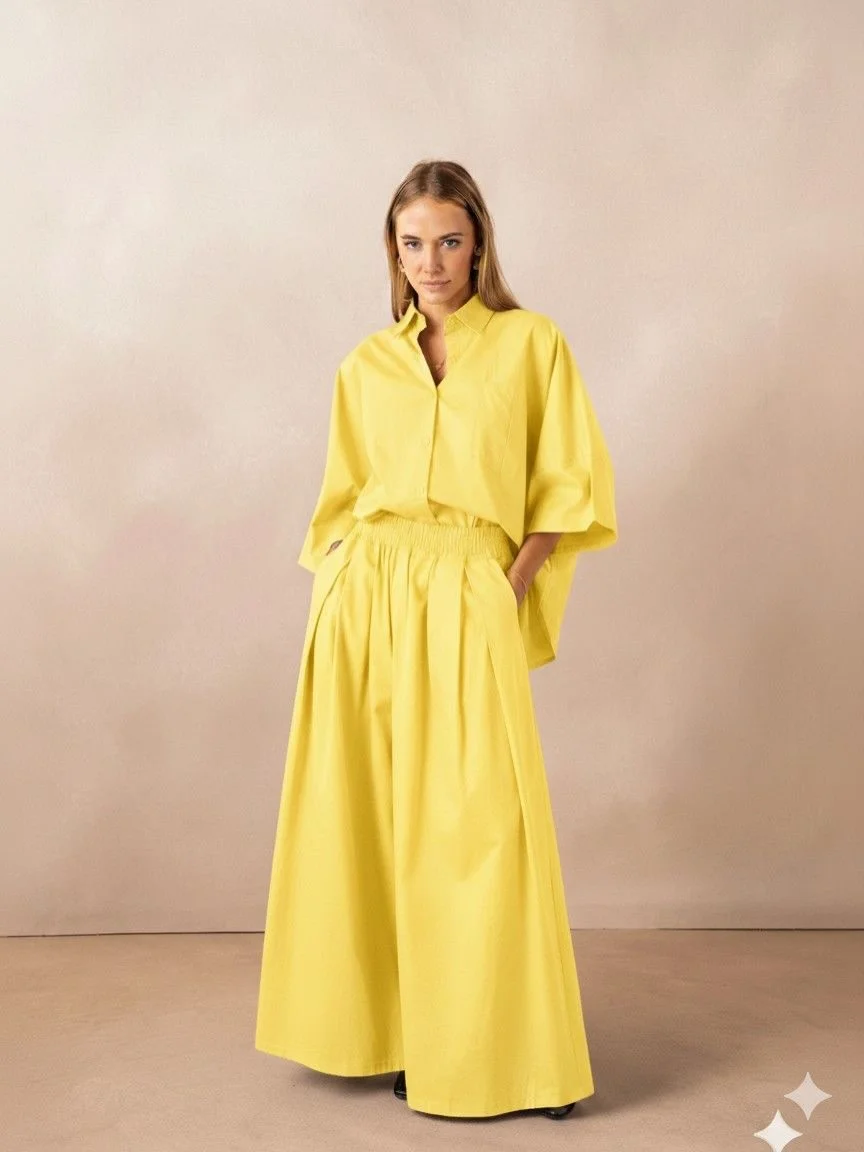 new trends: fall fashion 2026 Butter Yellow Monochrome Takes Center Stage
