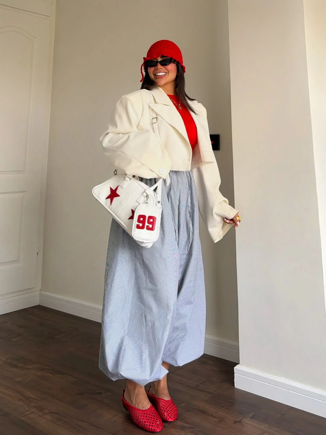 new trends: fall fashion 2026 Bold Red Accents Revive Everyday Streetwear