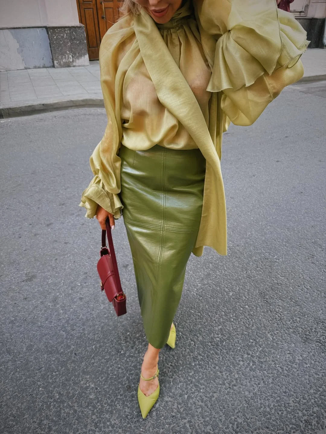 new trends: fall fashion 2026 Olive Green Creates a New Fall Power Palette