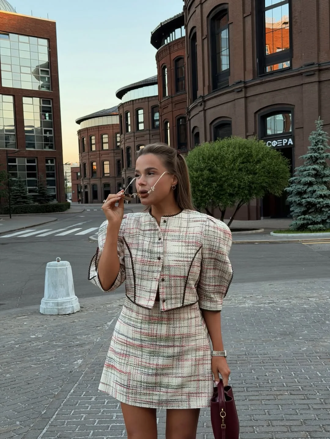 nice fall outfits 2026 Modern Tweed Sets With A European Feel