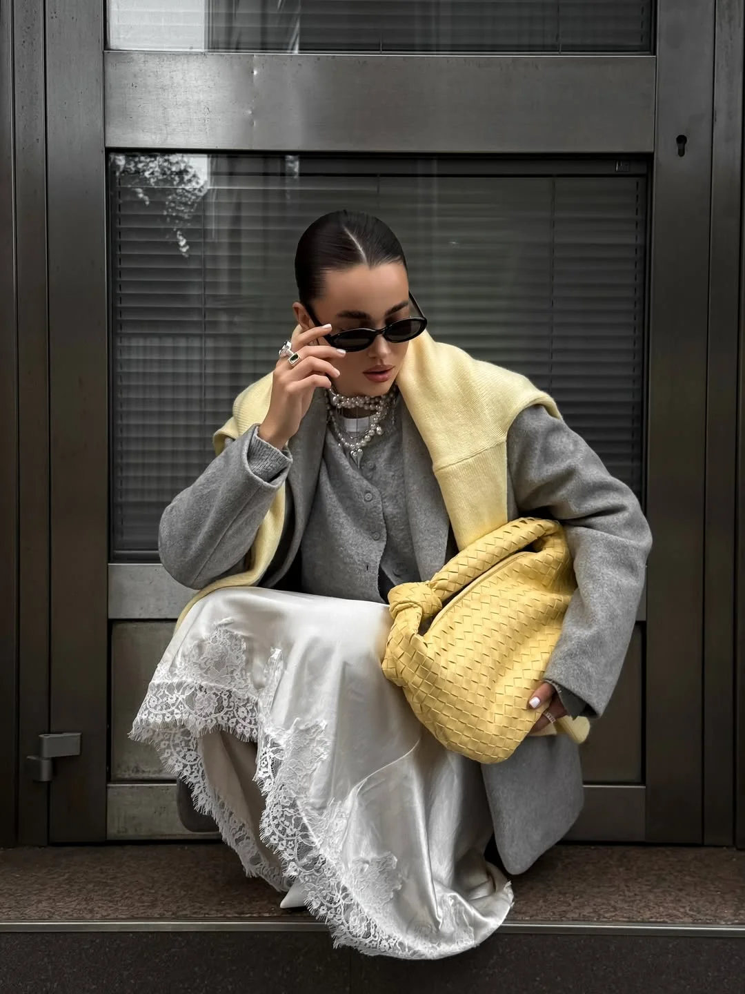 nice fall outfits 2026 Soft Layers With Satin Elegance