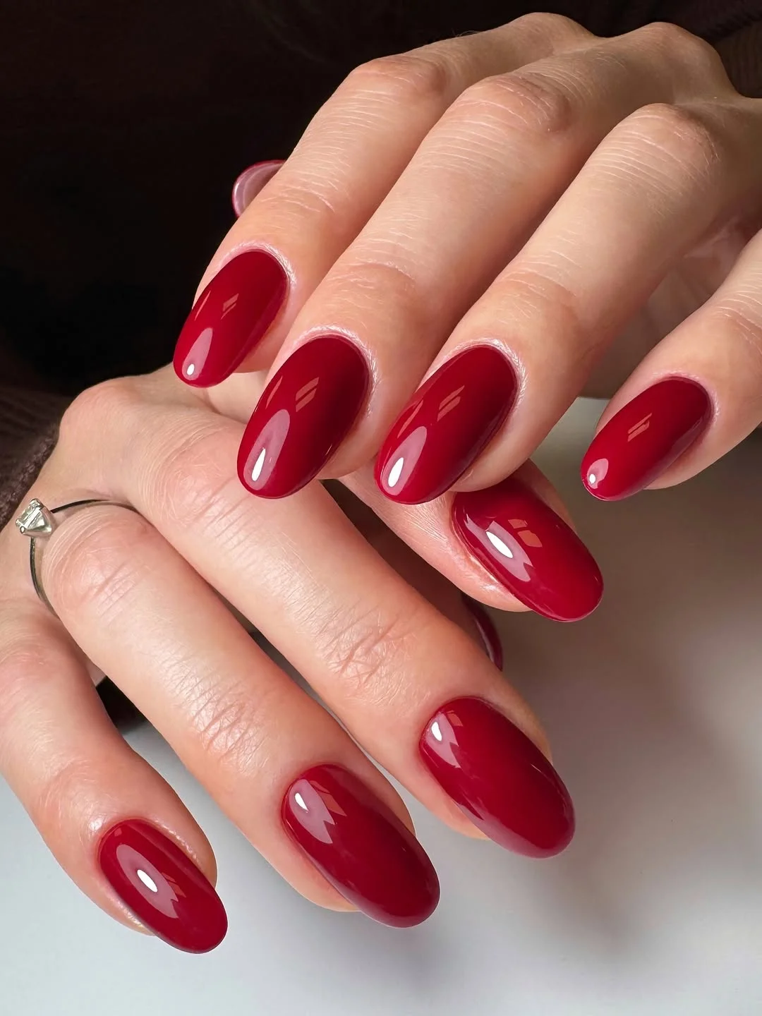plain summer nails 2026 Cherry Red Simplicity That Never Misses