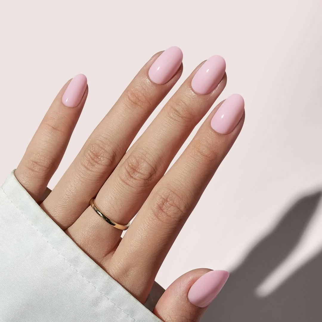 summer oval nails 2026 Baby Pink Minimalism That Never Goes Out of Style