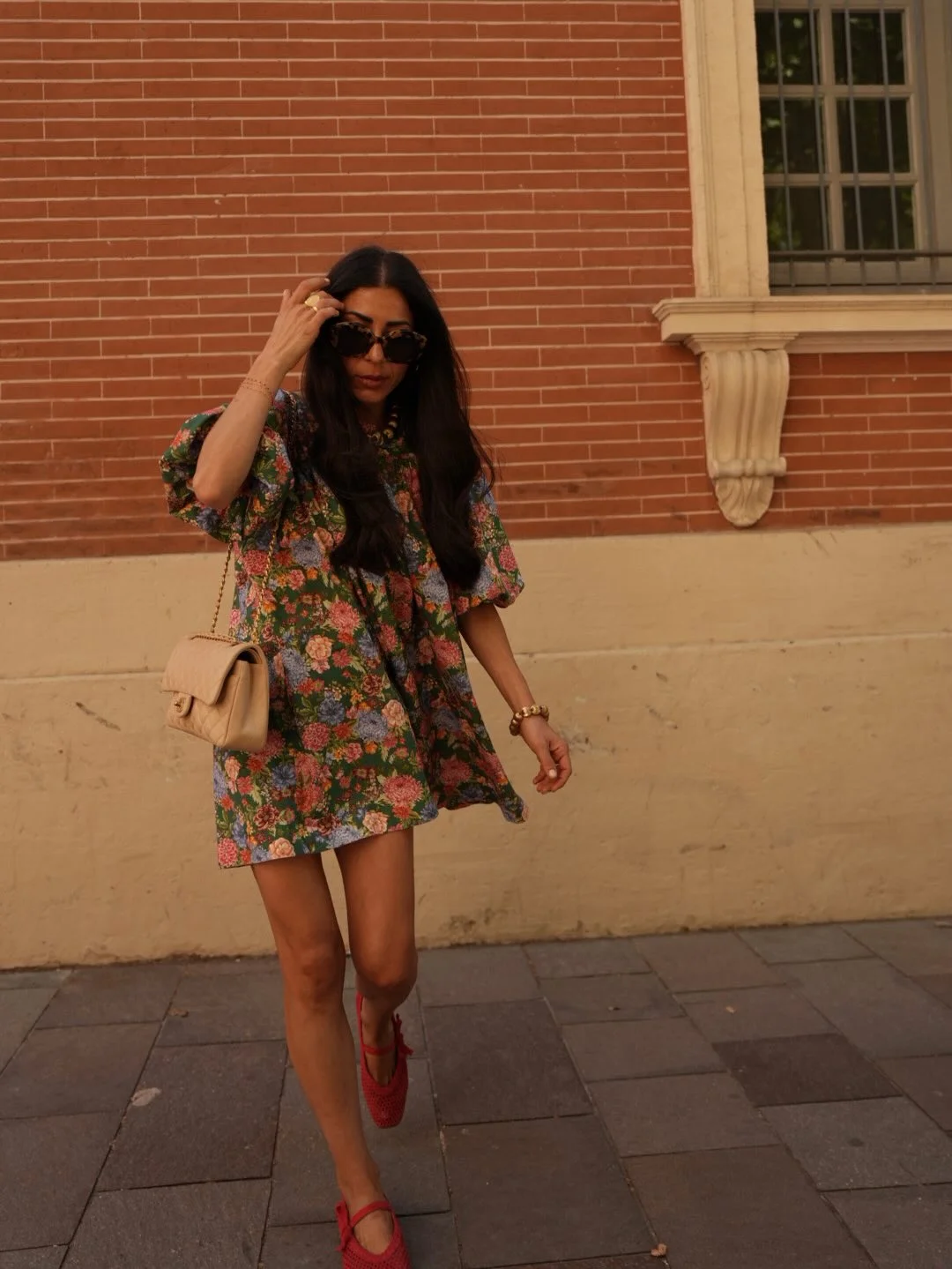 summer to fall outfits 2026 Deep Floral Mini Dresses That Carry Summer Into Fall