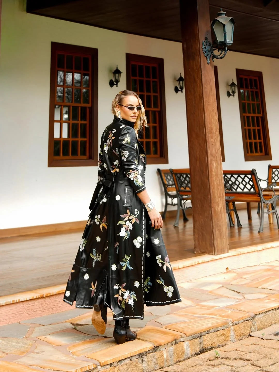 what are the best fall outfits for casual days? Romantic Florals For Cooler Fall Days