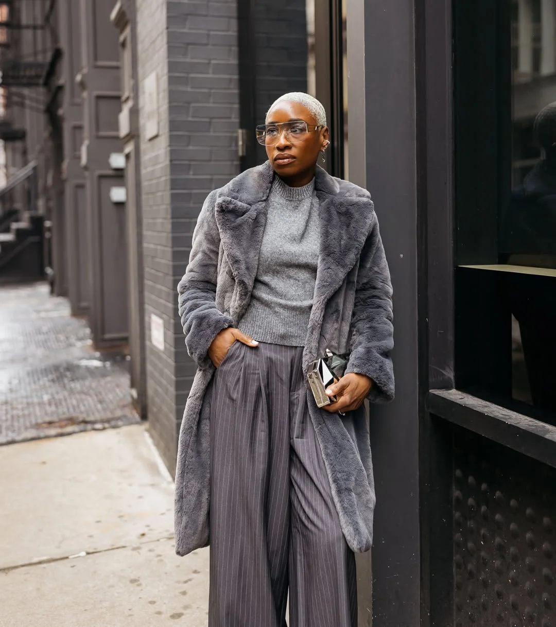 what to wear in fall 2026 over 50 Soft Gray Layers for Cooler Days