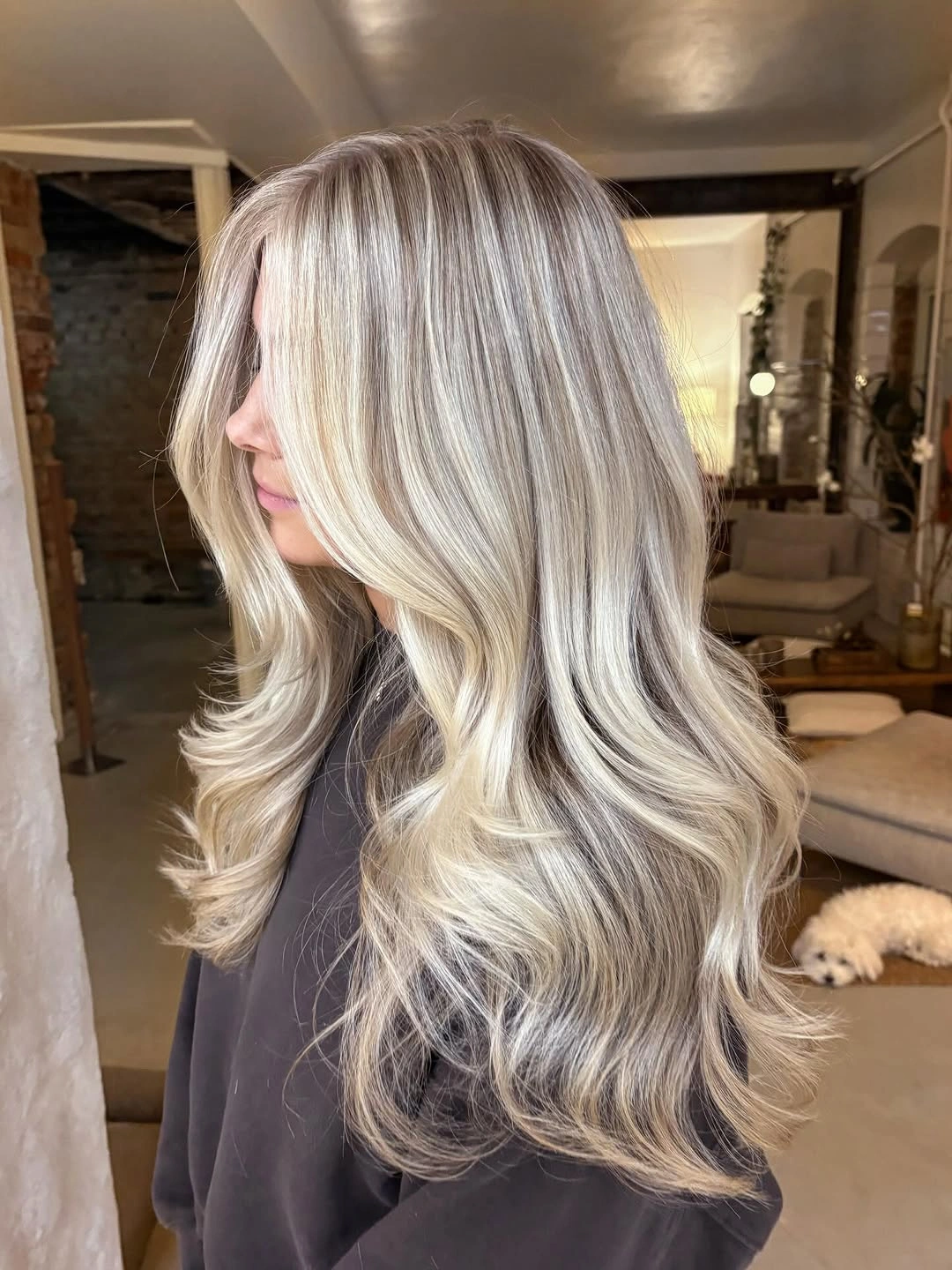 babylights hair ideas Bright Scandinavian Blonde Babylights