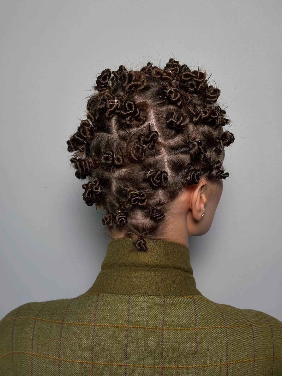 bantu knots hairstyles Tiny Knots Across Natural Short Hair