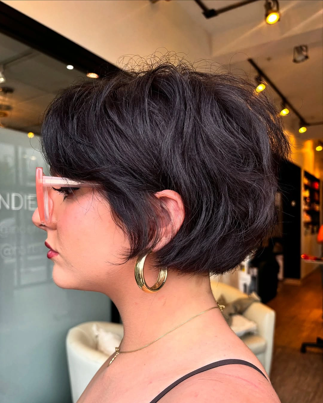 bixie haircut Classic Voluminous Bixie With Rounded Shape