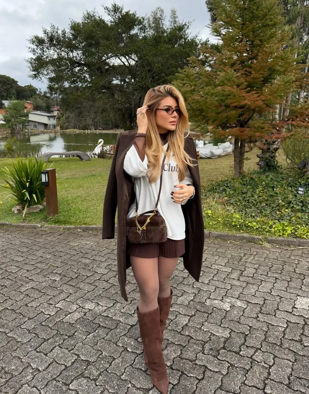 brunch outfit fall 2026 Chocolate Layers That Make Every Weekend Feel Effortless