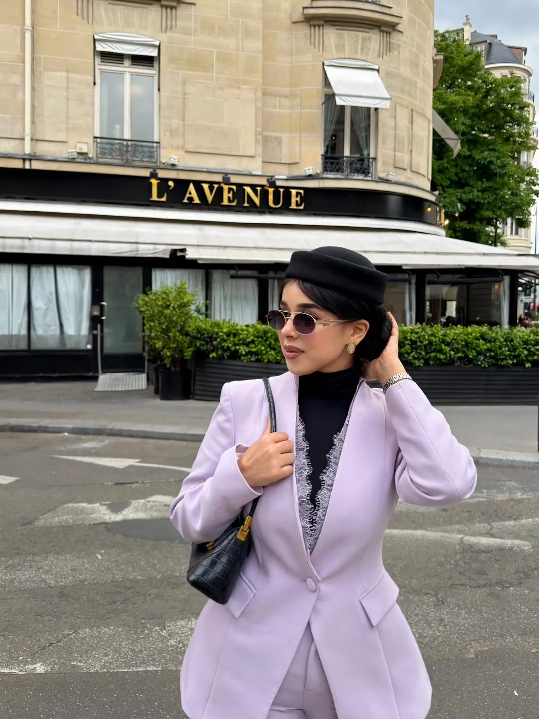 fall classy outfits women 2026 Soft Lavender Tailoring With Parisian Influence