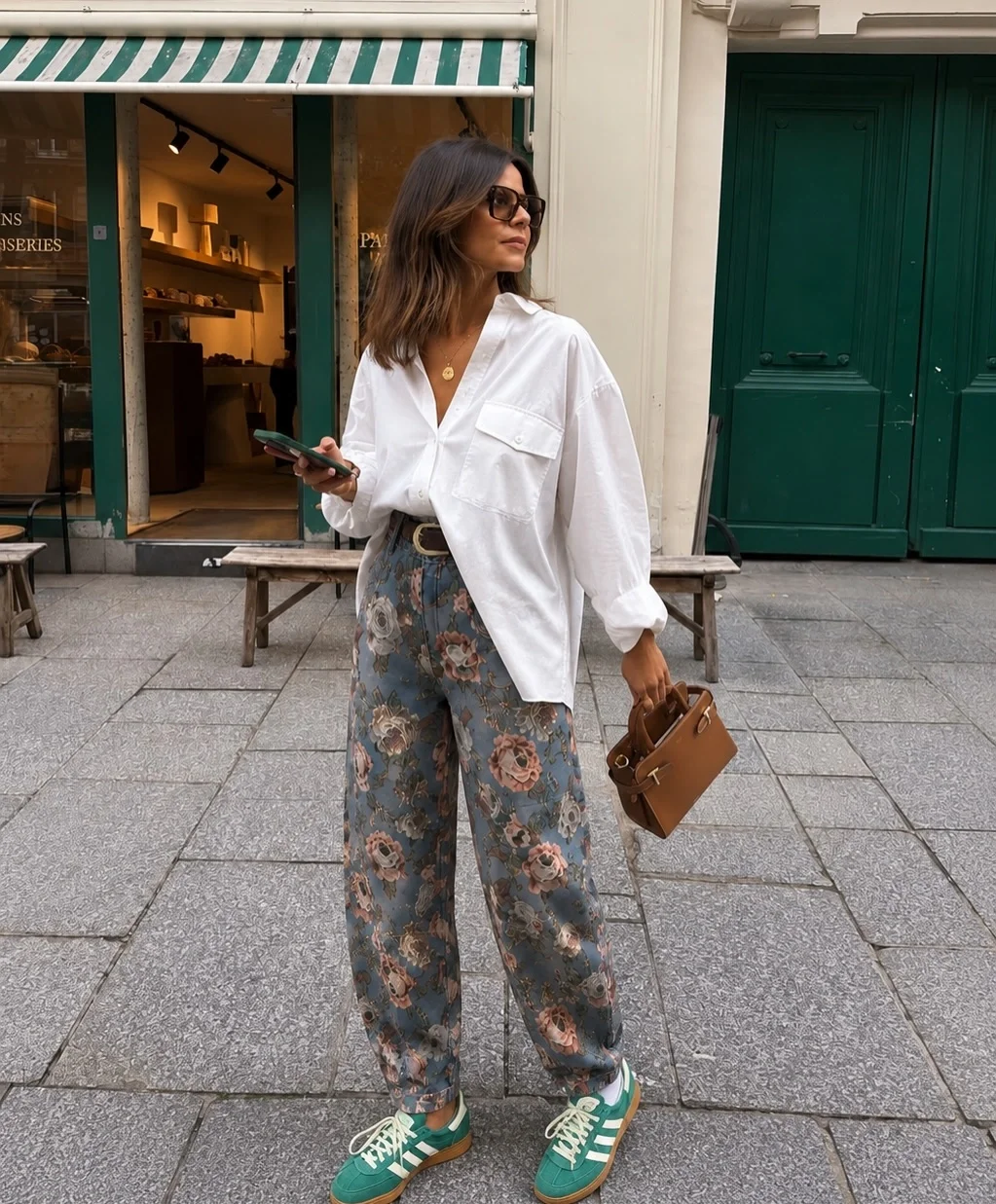 fall comfy outfits 2026 Relaxed Florals With Sneakers For Modern Everyday Dressing