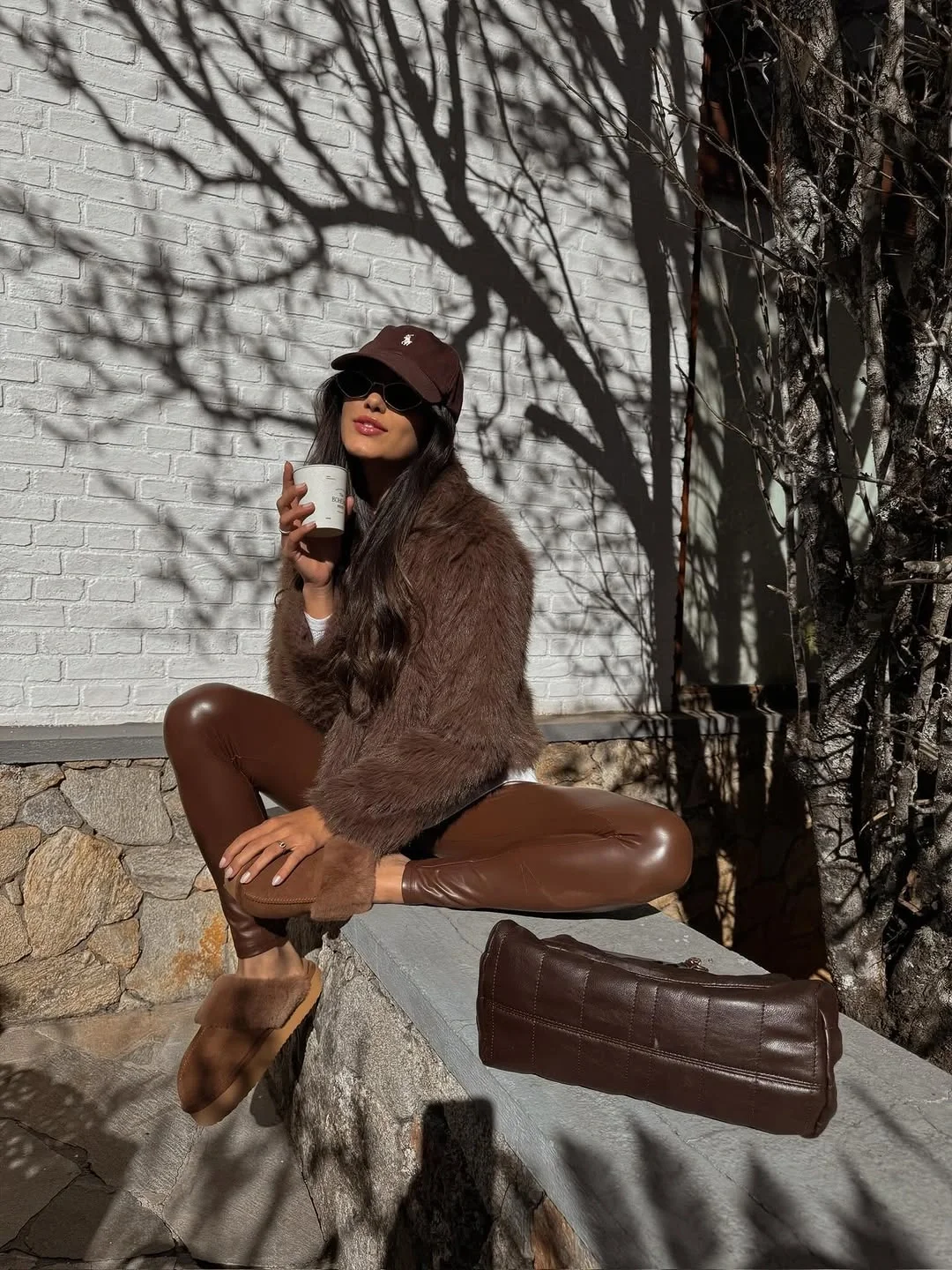fall comfy outfits 2026 Chocolate Layers For Relaxed Weekend Moments