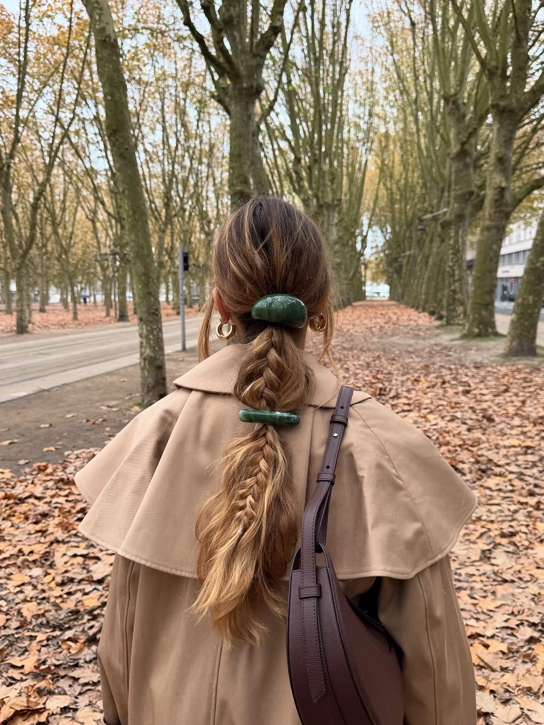 fall hairstyles 2026 Relaxed Braided Ponytail For Crisp Autumn Days