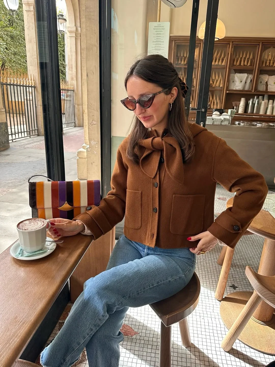 fall jackets outfit 2026 The Cropped Wool Jacket That Makes Everyday Denim Feel Polished