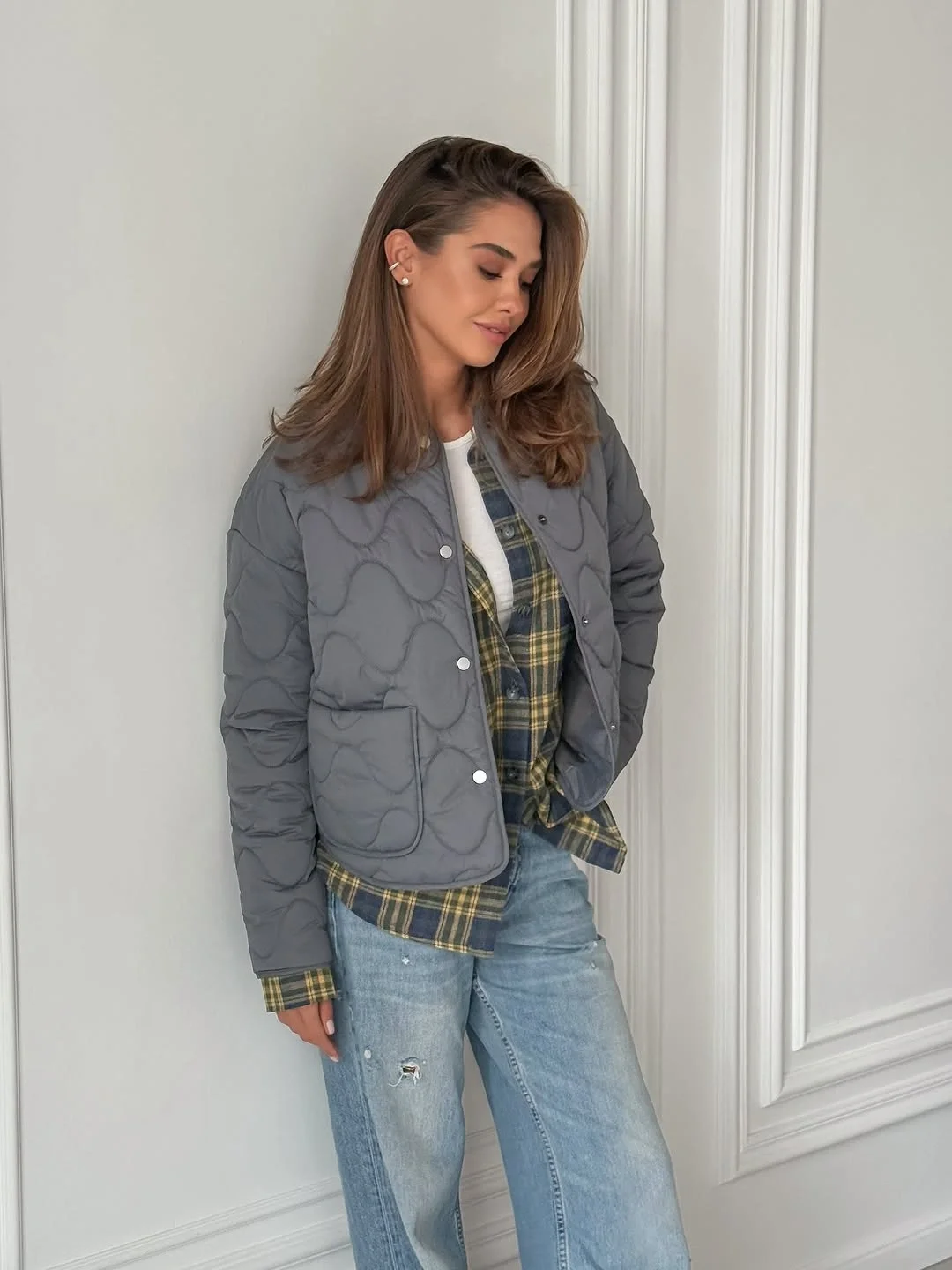fall jackets outfit 2026 The Lightweight Quilted Jacket That Makes Casual Layers Feel Fresh