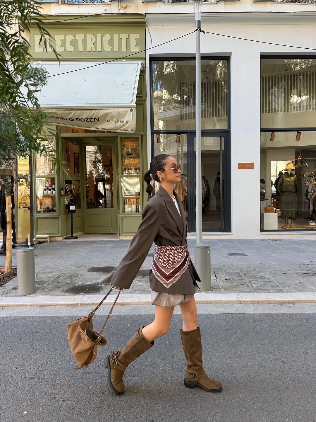 fall layering outfits 2026 Tailored Layers With Boho Energy