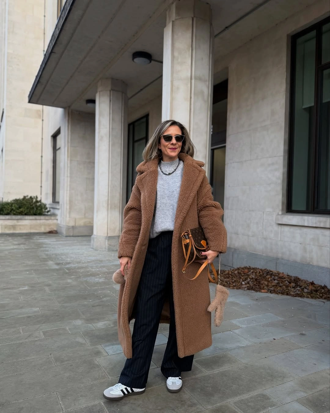 fall outfits teddy coat 2026 Elevated City Style With A Brown Teddy Coat