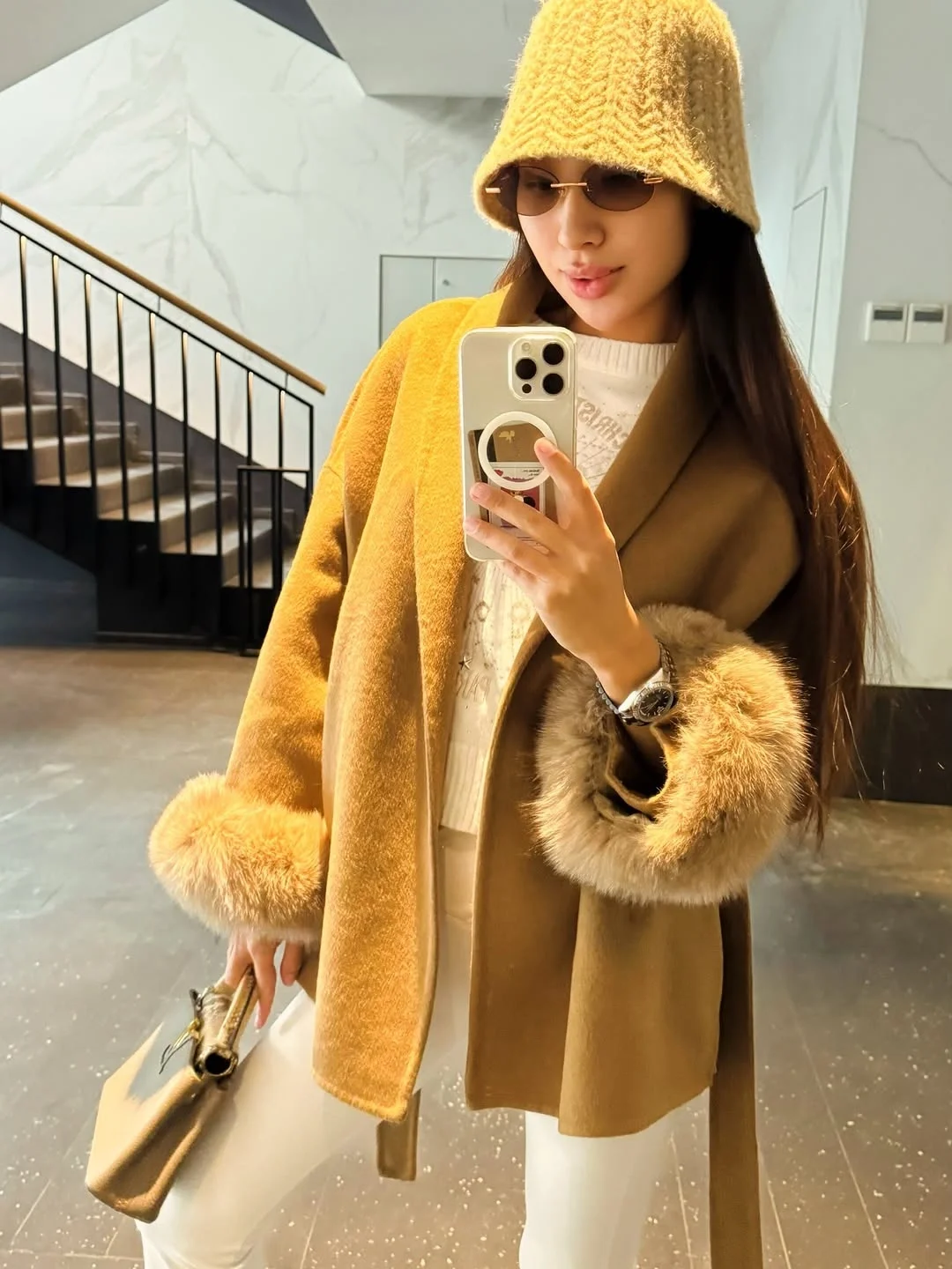 fall outfits with peacoat 2026 Warm Camel Elegance with Cozy Textures