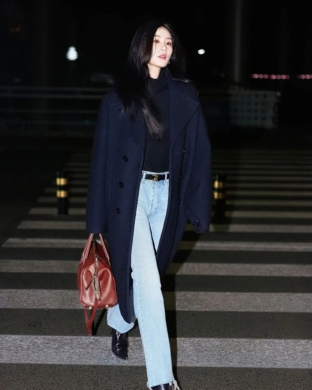 fall outfits with peacoat 2026 Relaxed Denim And Navy Layers For Everyday Style