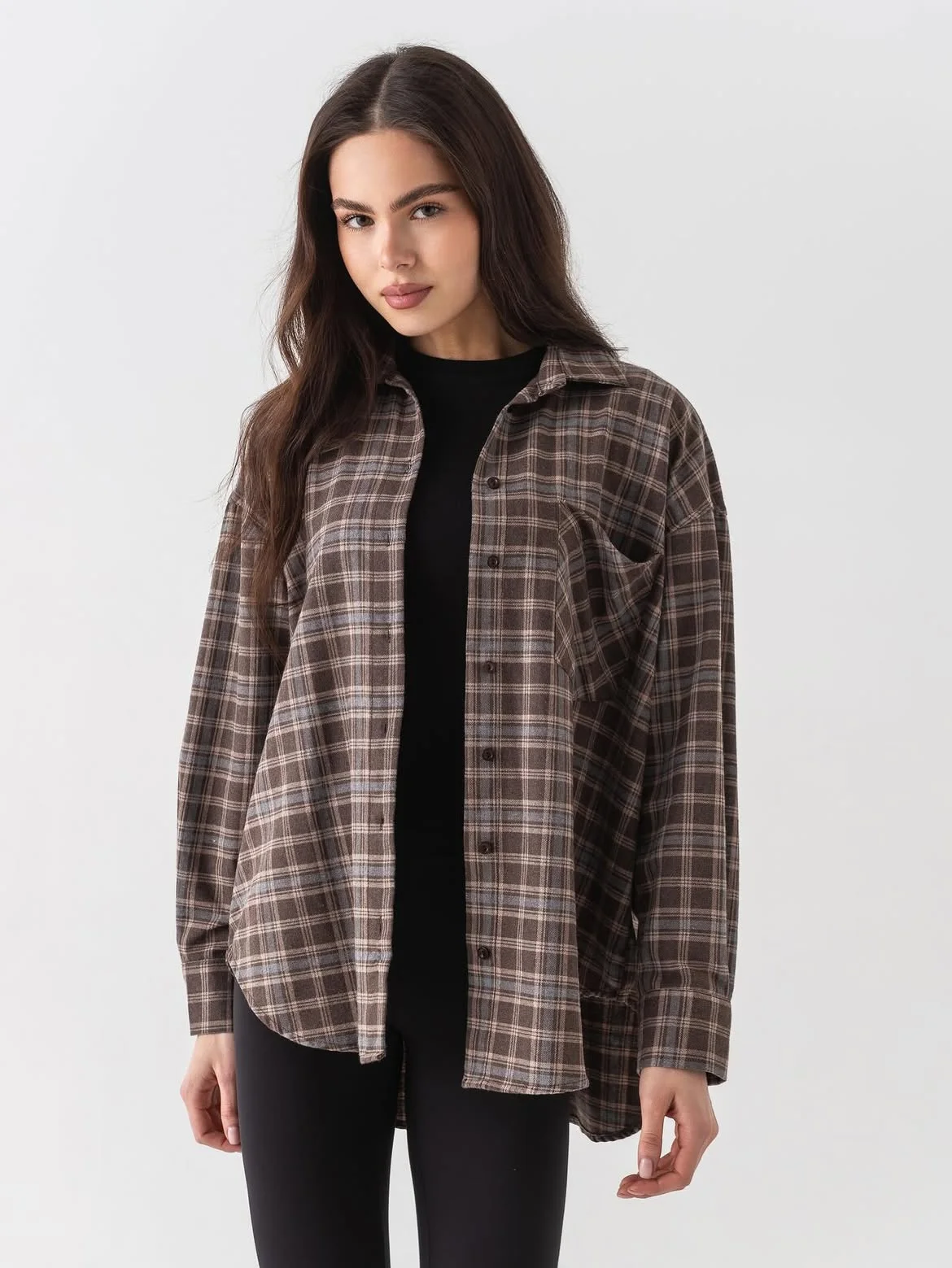 fall plaid outfits for women 2026 The Oversized Shacket Everyone Needs