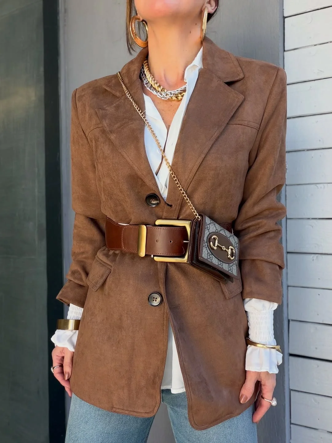 fall streetwear outfits 2026 Rich Brown Layers For Everyday Chic
