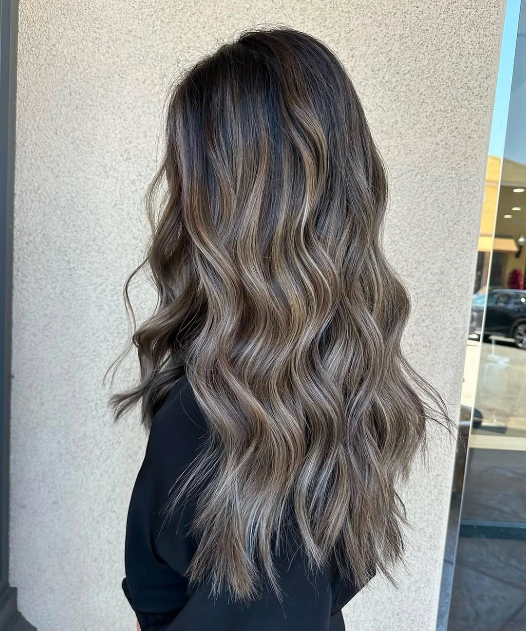 full head babylights blonde on brown hair Natural Taupe Babylights For Effortless Brunettes