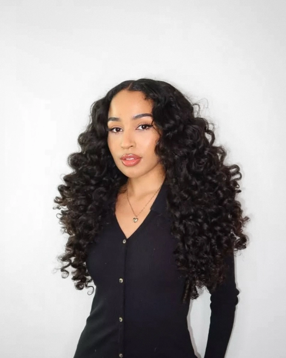 heatless curls hairstyle Defined Spiral Curls With Incredible Volume