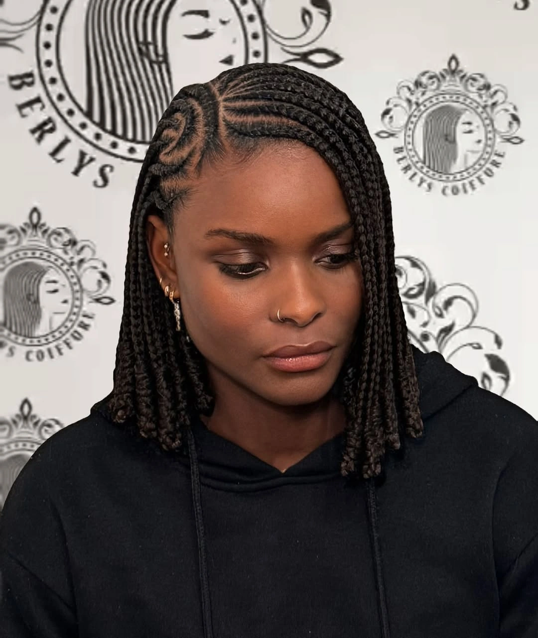 lemonade braid hairstyle Classic Shoulder Length Lemonade Braids