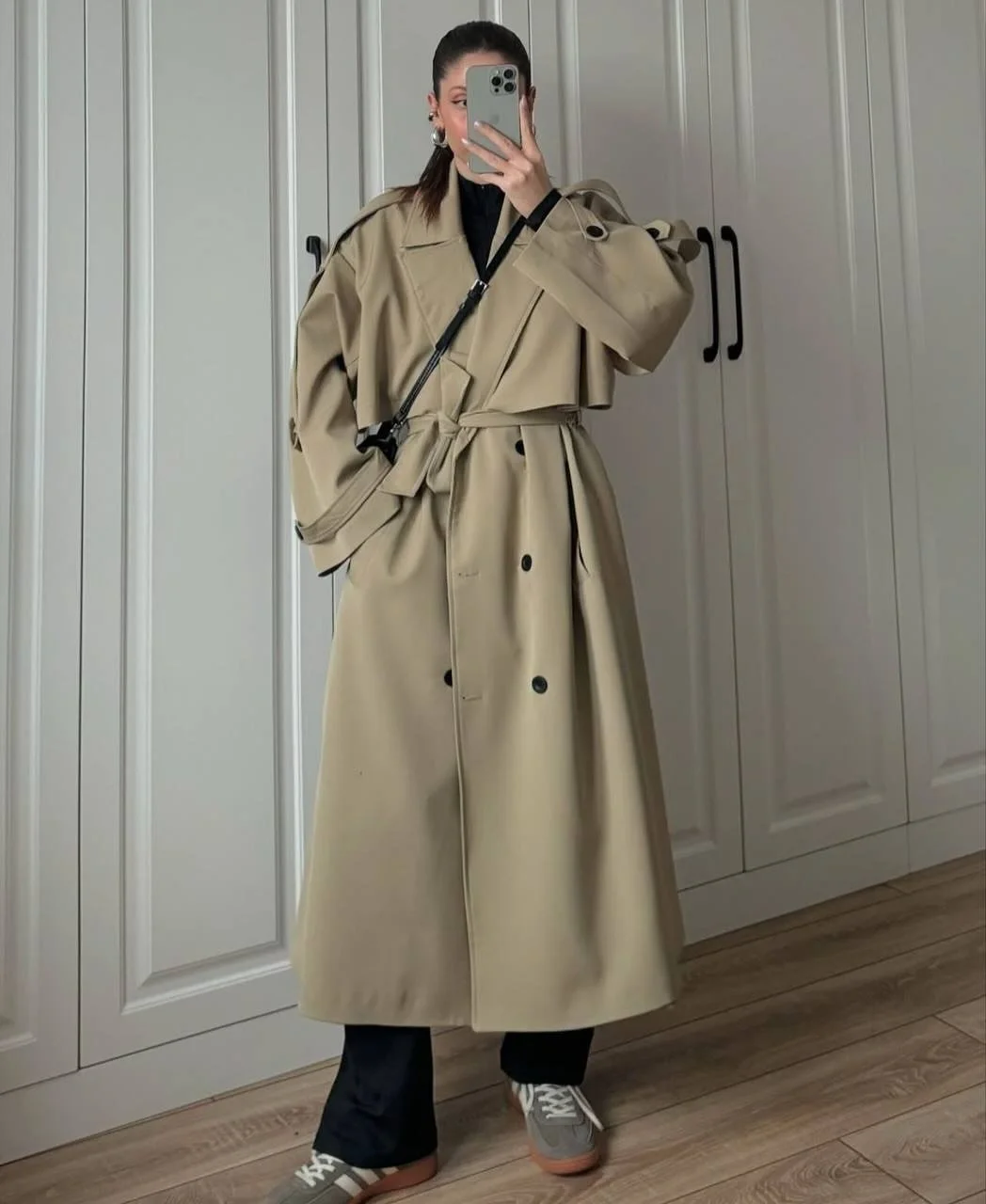 Overcoat fall outfits 2026 Beige Trench Overcoats For Everyday Style
