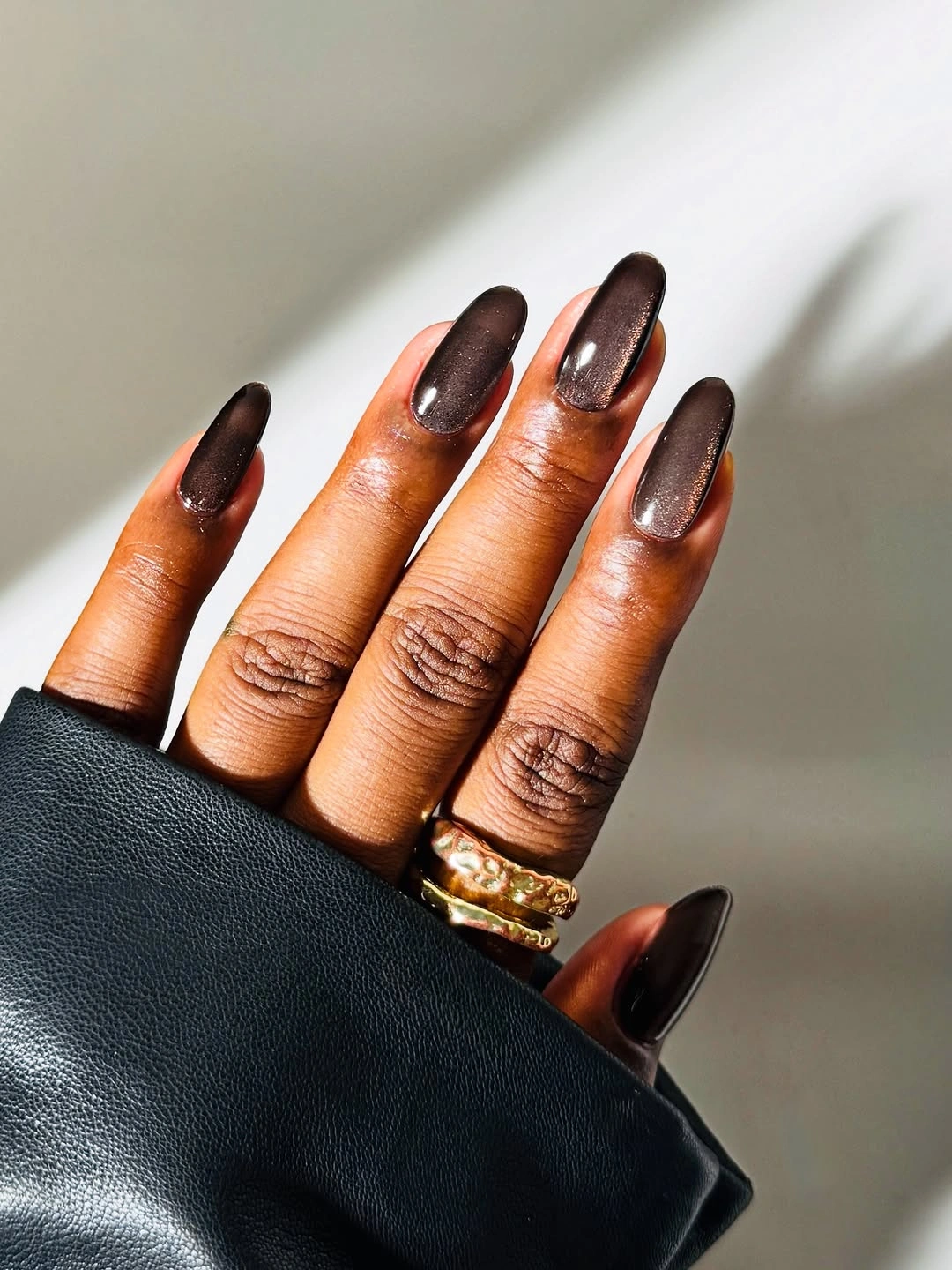 september nail art ideas 2026 Velvet Espresso Nails