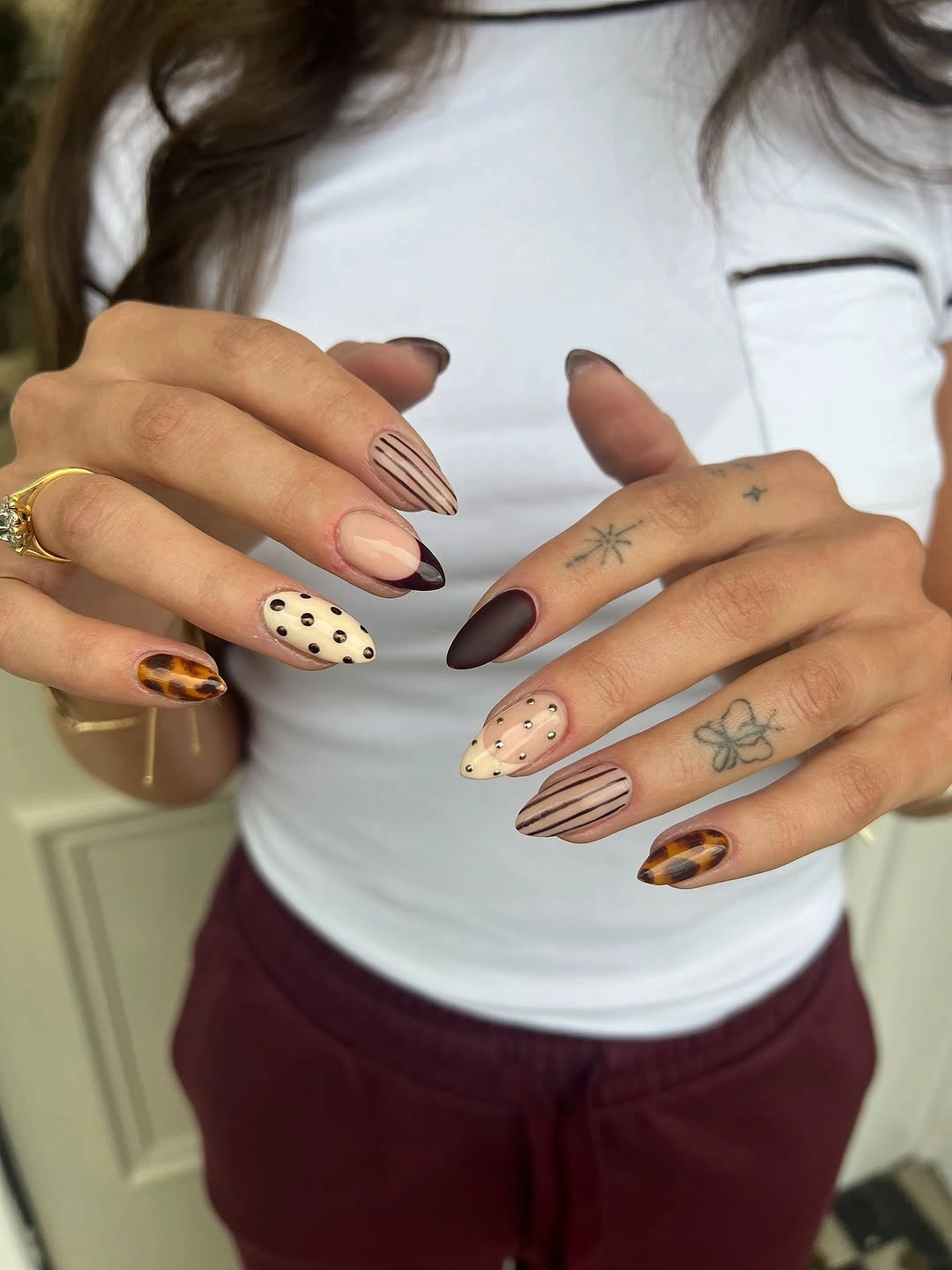 september nails color 2026 Mixed Autumn Nail Art Collection