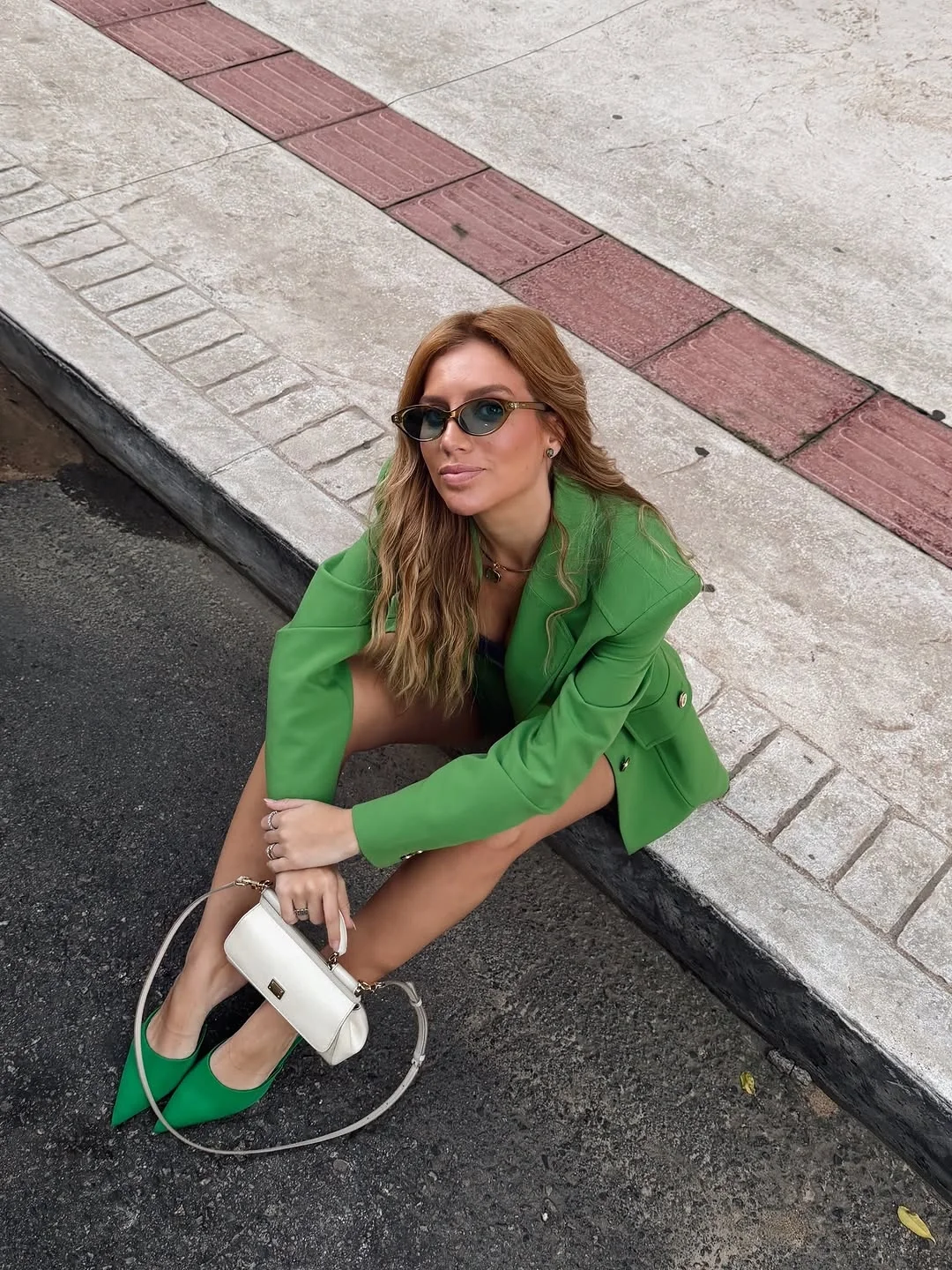 simple fall outfits 2026 A Bright Blazer Is the Shortcut to Instant Confidence