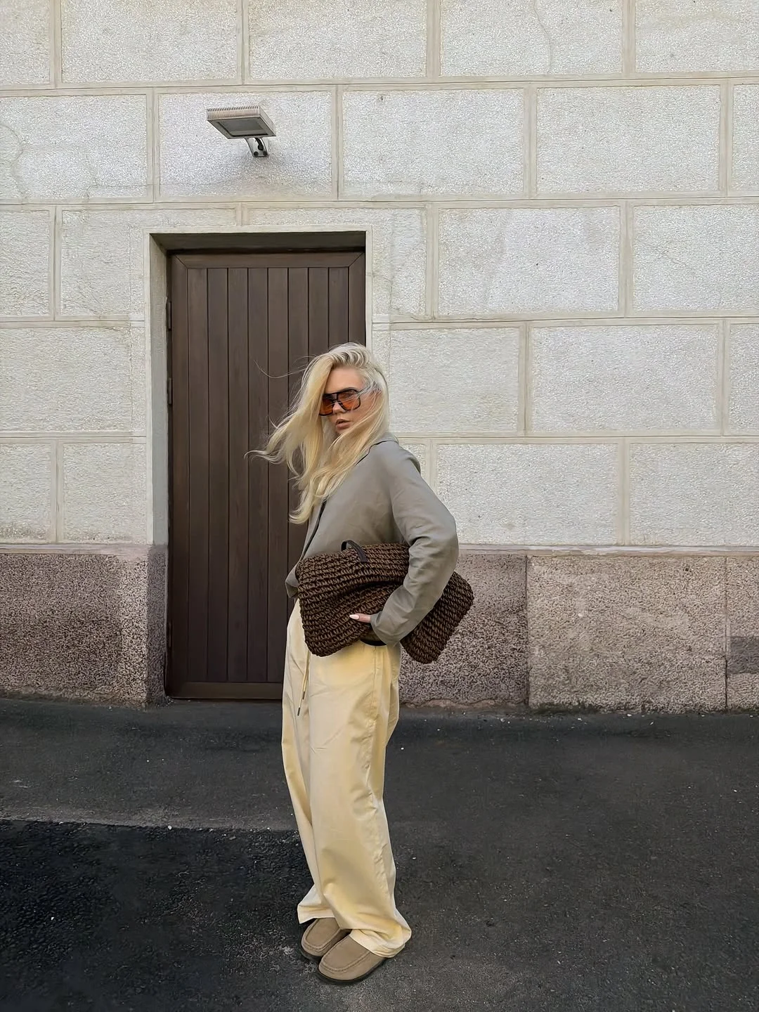 warm weather fall outfits 2026 Relaxed Layers With Soft Earth Tones