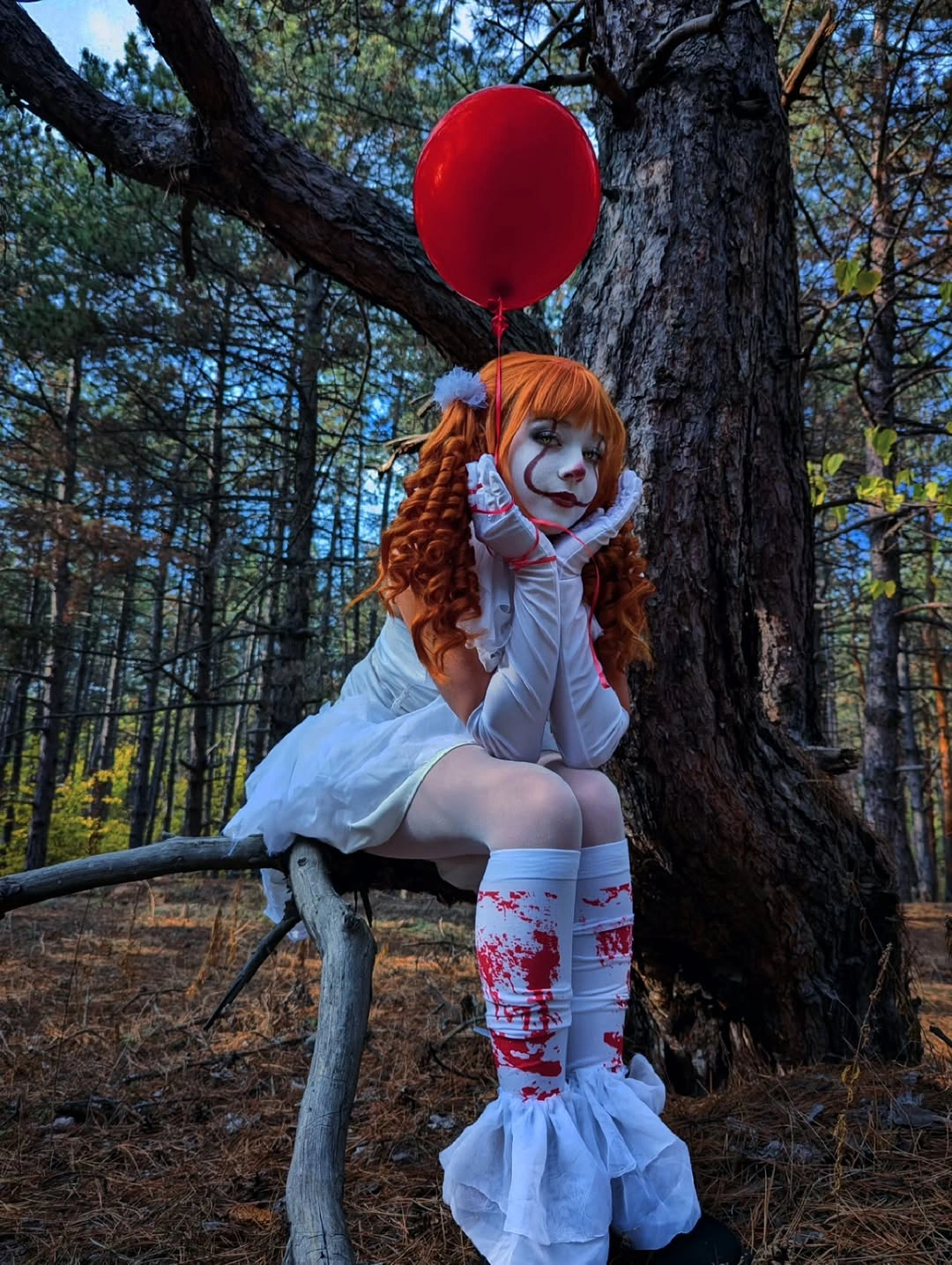 best halloween costume ideas 2026 Pennywise Doll With a Dark Fairytale Twist
