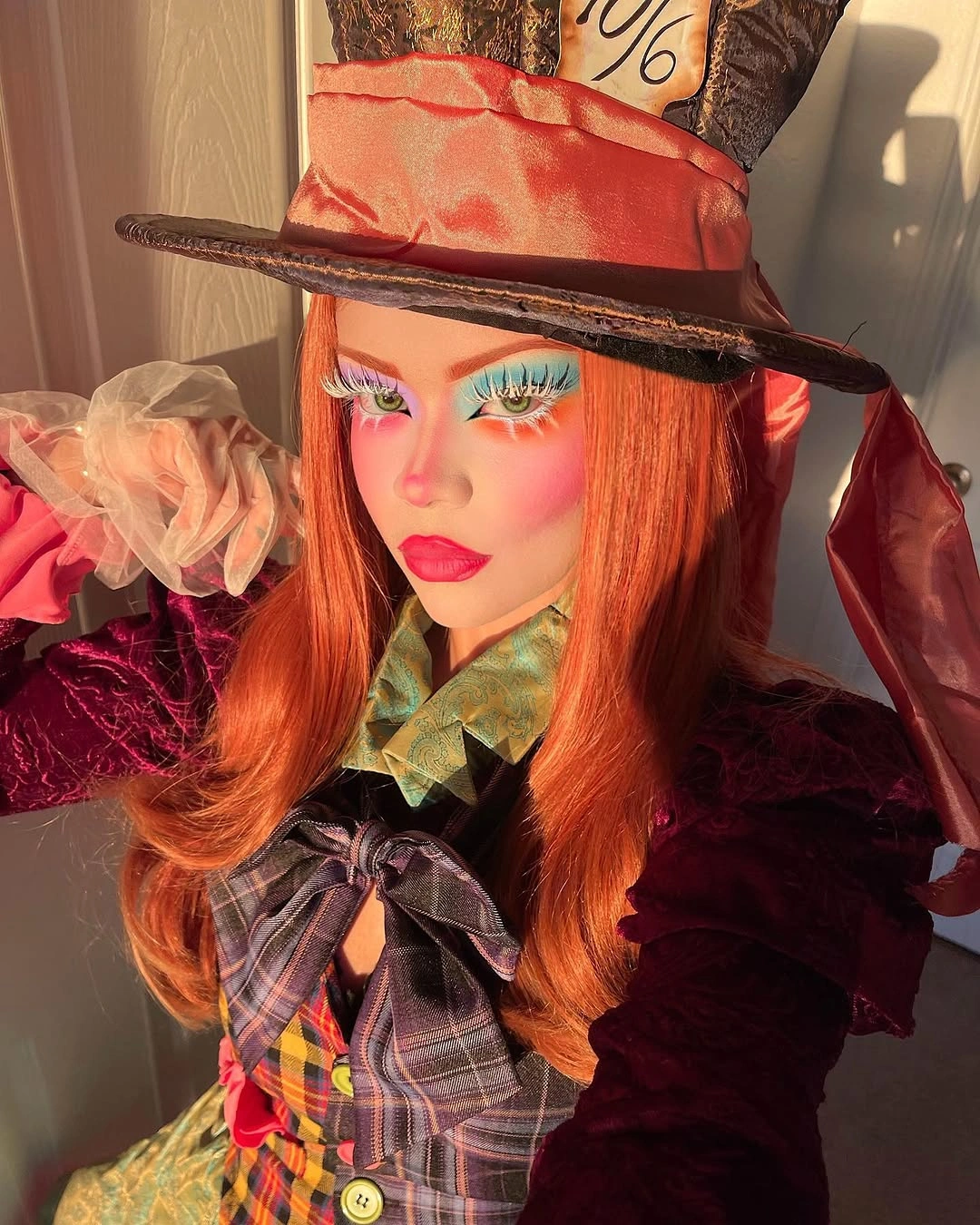 best halloween costume ideas 2026 Mad Hatter With Colorful Vintage Whimsy