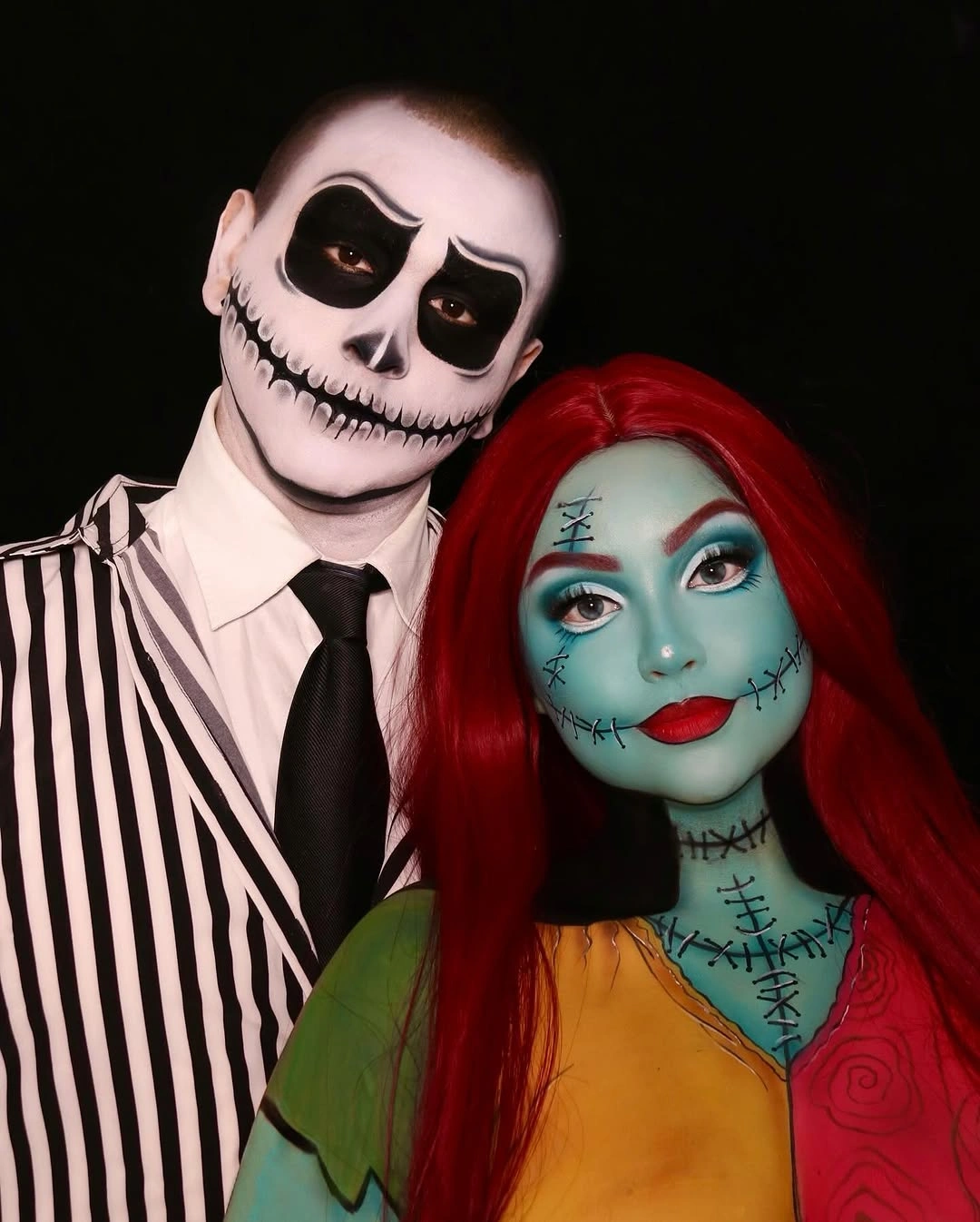 best halloween costume ideas 2026 Jack and Sally as the Ultimate Gothic Duo