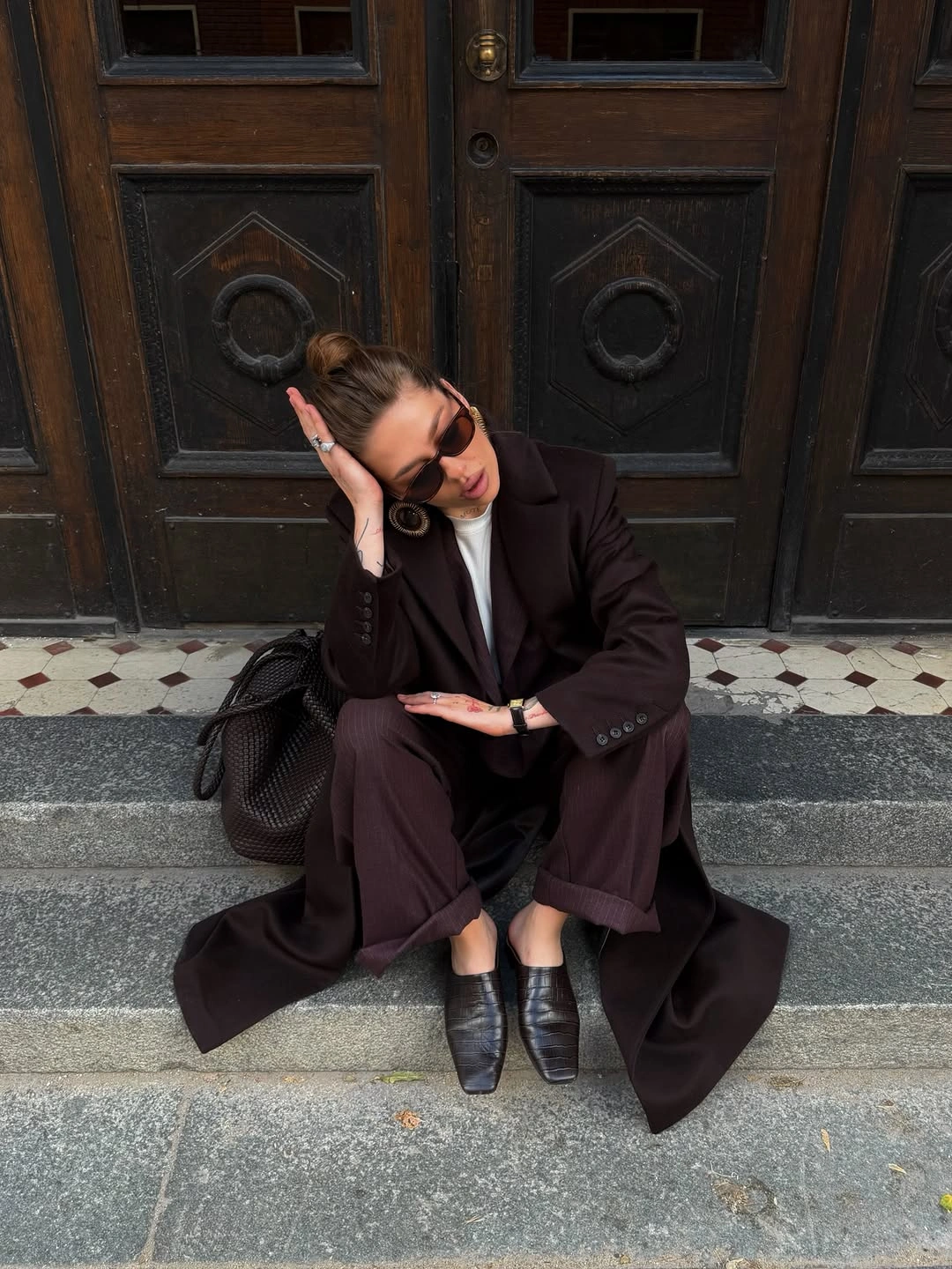 october outfits ideas 2026 Deep Burgundy Tailoring for October