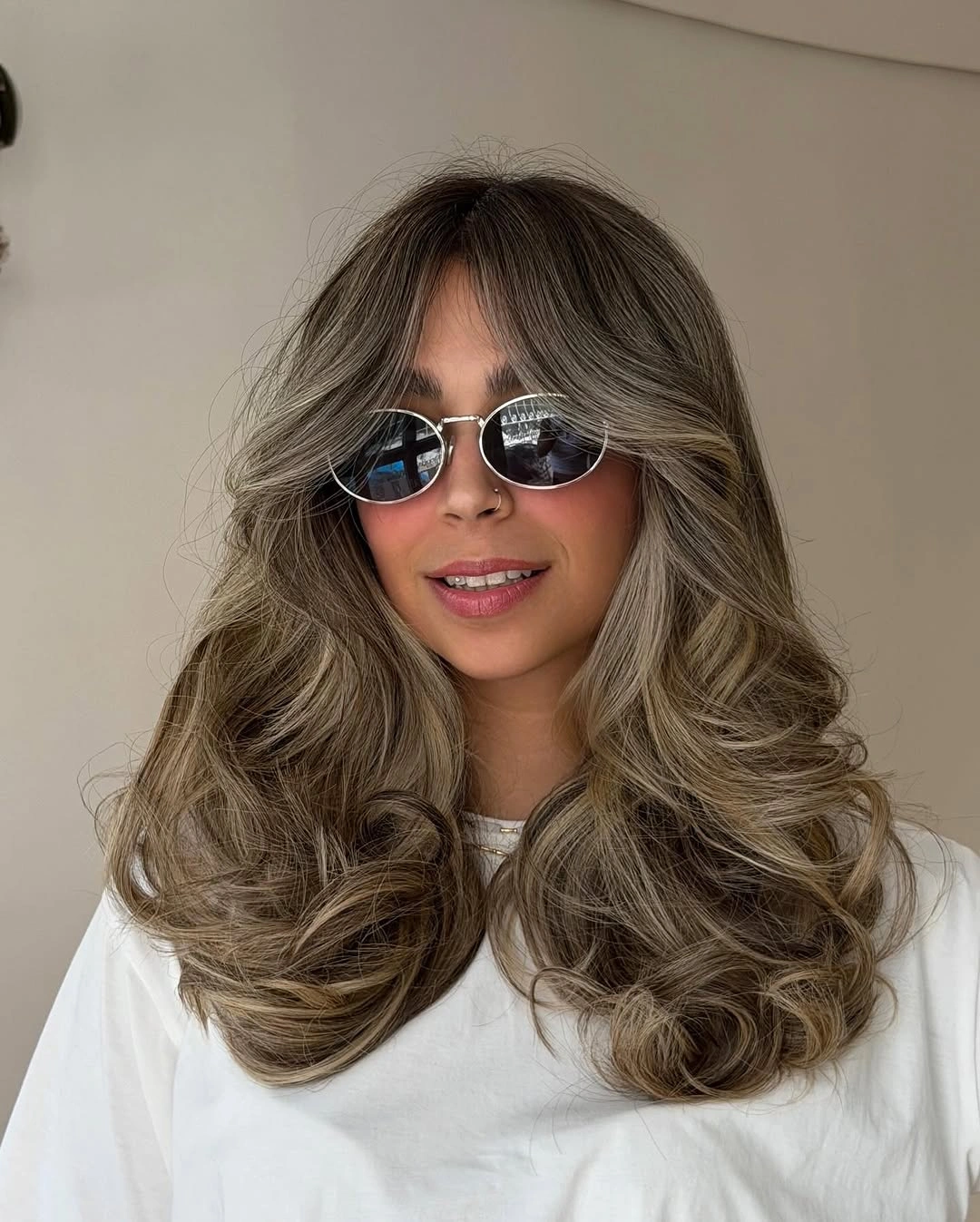 september hair colour trends 2026 Smoky Mushroom Brown With Soft Dimension