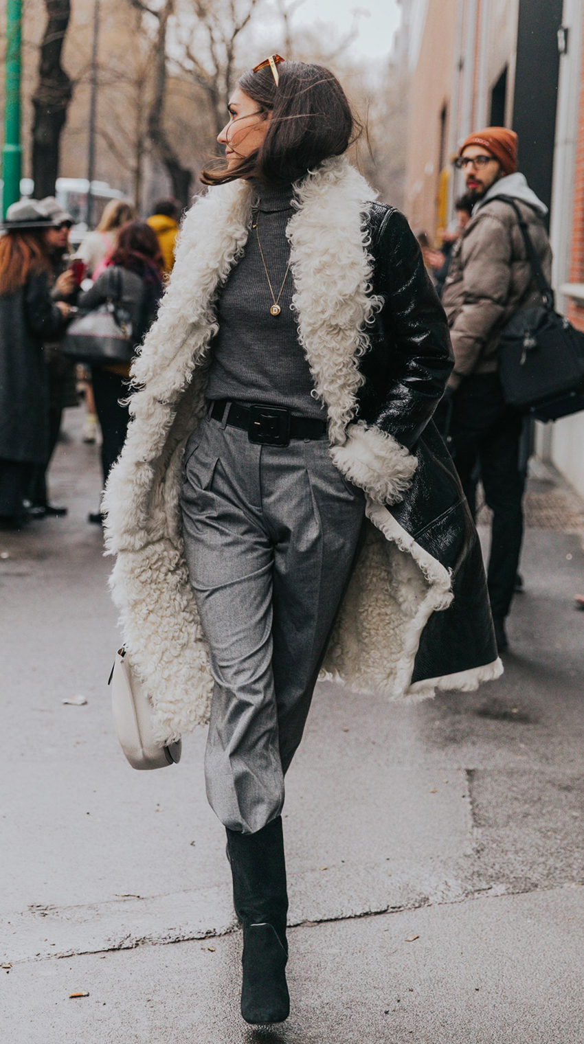 Knee-High Boots Outfit Idea — NYC Winter Outfits