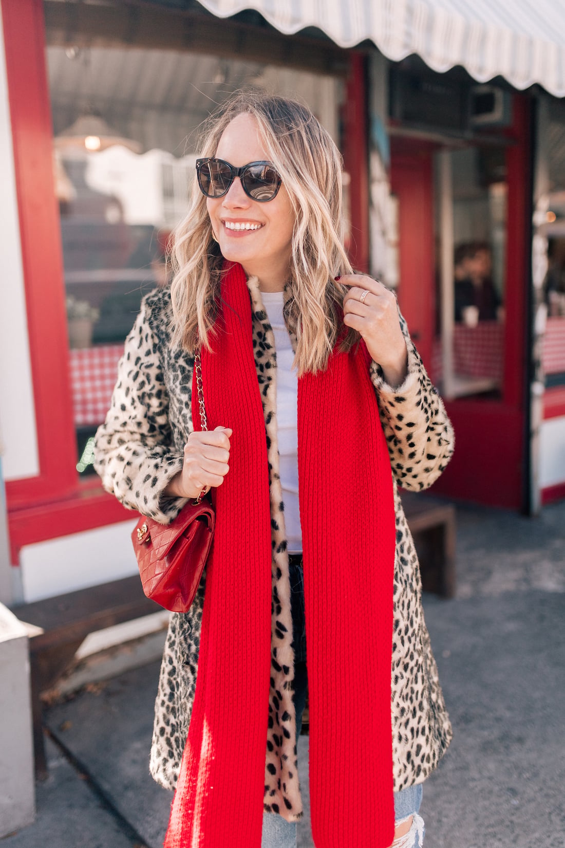 Oversized Leopard Print Coat for a Bold Statement — Europe Winter Outfits