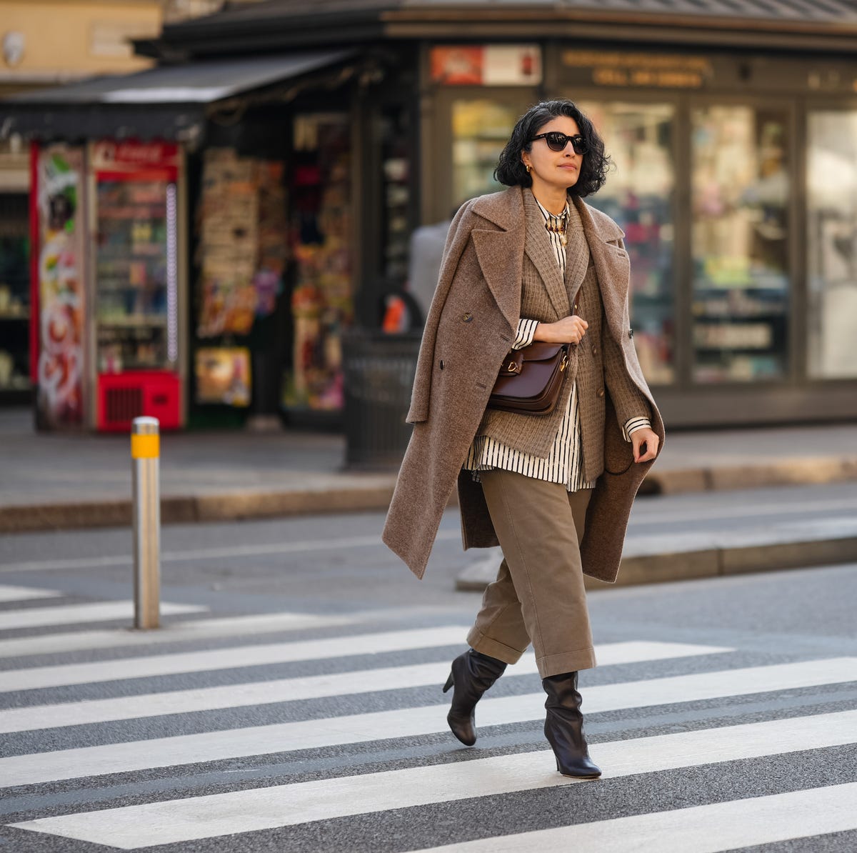 Wool Cotton Outfit Idea — Winter Outfits for Warm Weather
