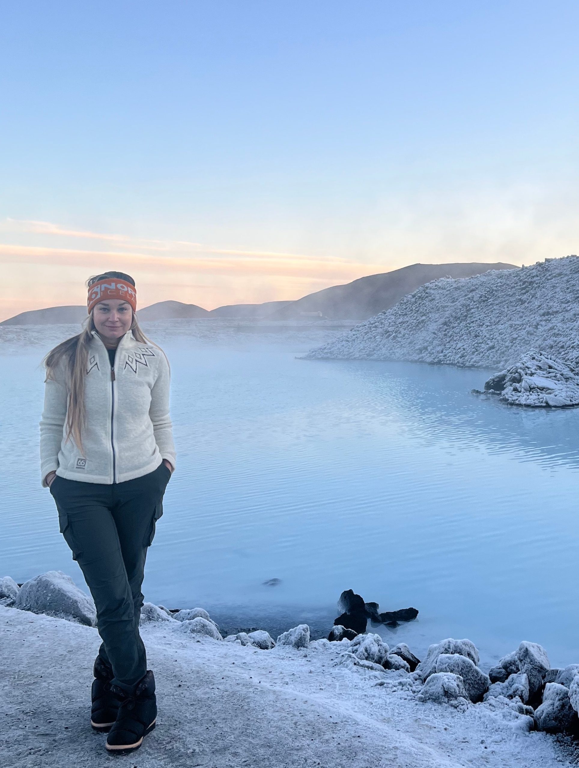 Nordic Patterned Fleece Jacket for Casual Outing — Iceland Winter Outfits