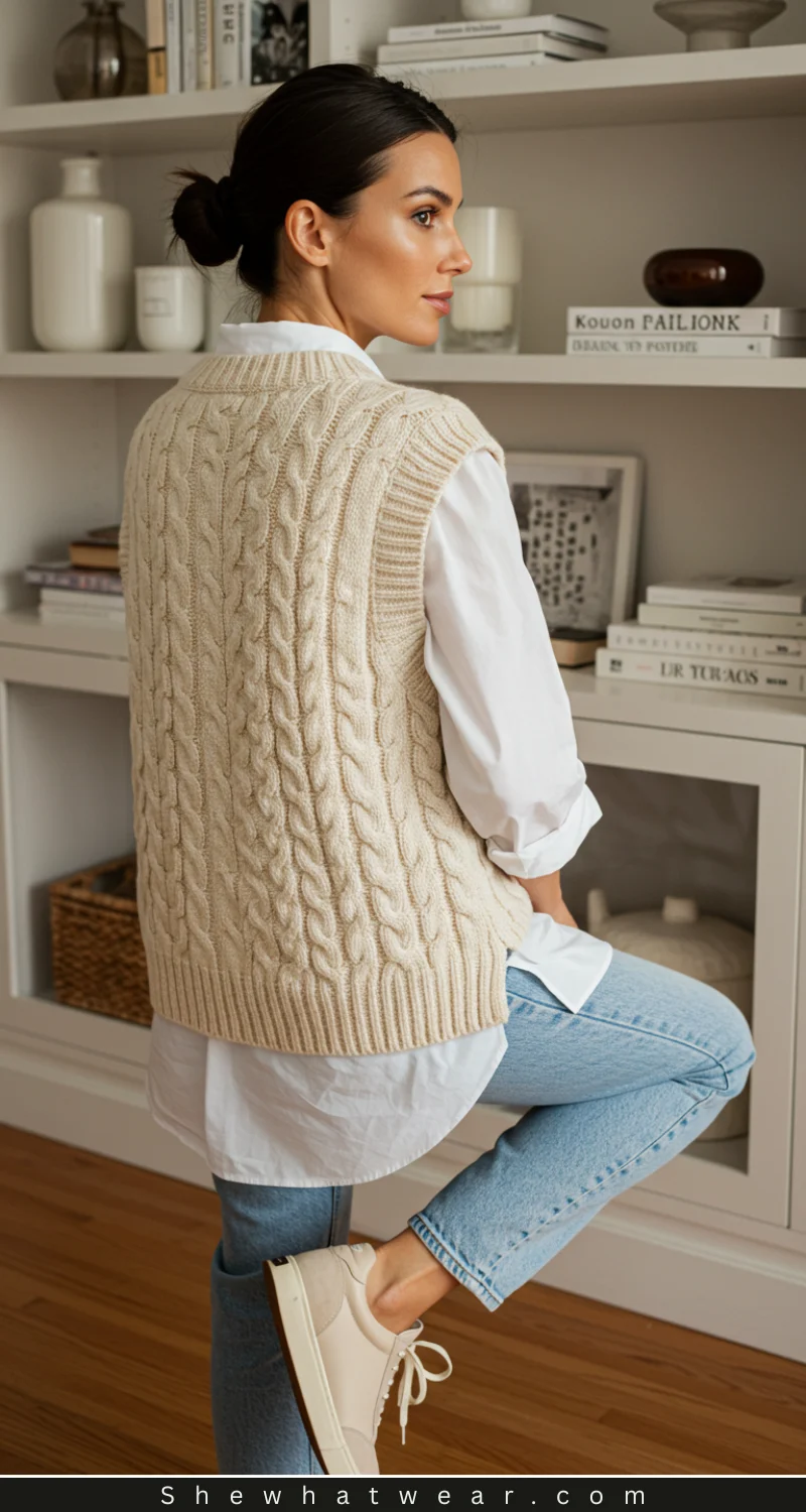 Casual Indoor Outfit Idea Casual Indoor Outfit Idea — Sweater Outfits