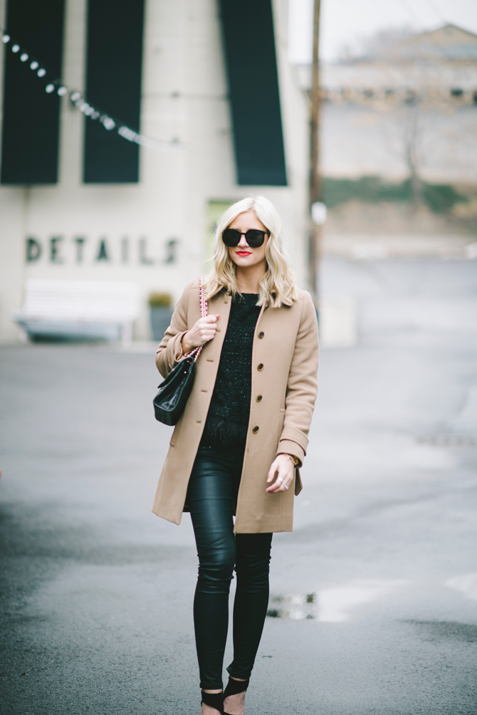 Evening Or Smart Casual Outfit Idea Evening Or Smart Casual Outfit Idea — Camel Coat Outfits