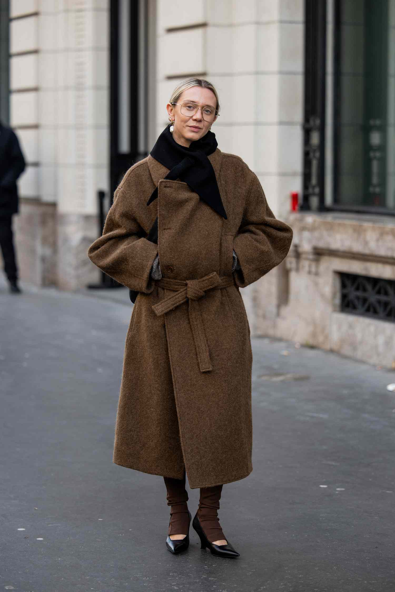 Oversized Wrap Coat for Chic City Exploration — Paris Winter Outfits
