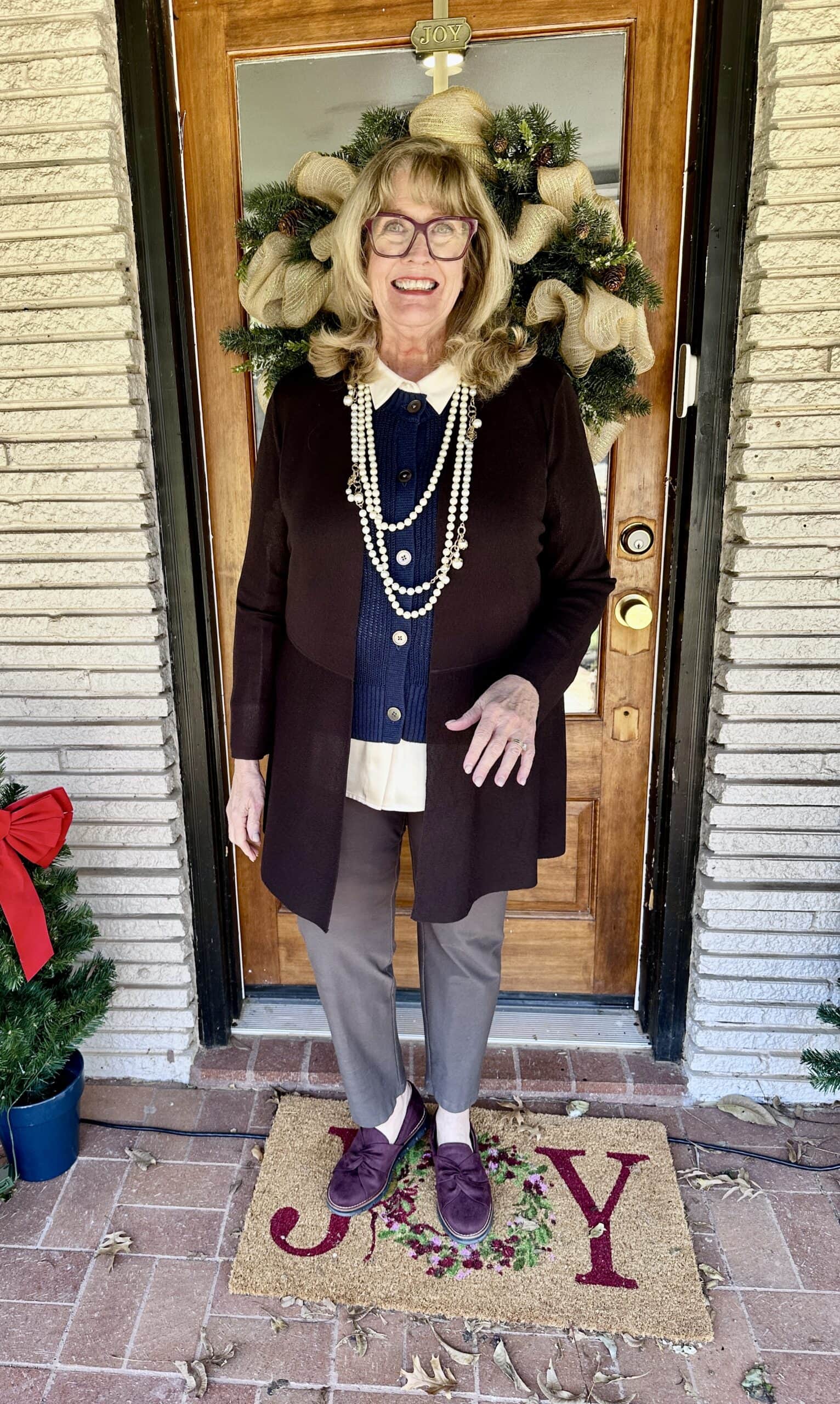 Embroidered Mesh Dress for Cocktail Hour Elegance — Winter Outfits for Women Over 60