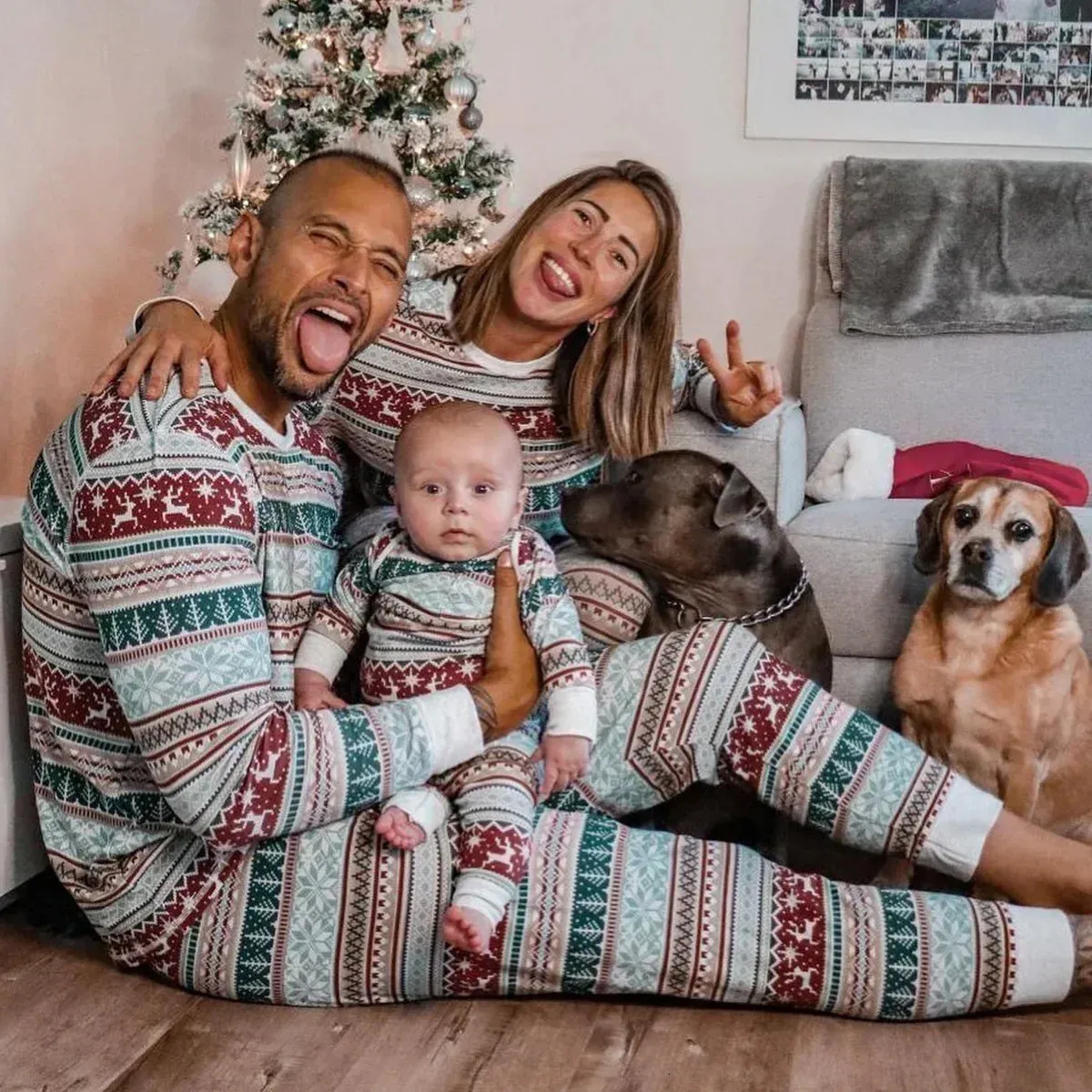 Winter Family Matching Outfits Christmas Family Matching Outfits Family Look Mother Son Daughter Mommy And Dad