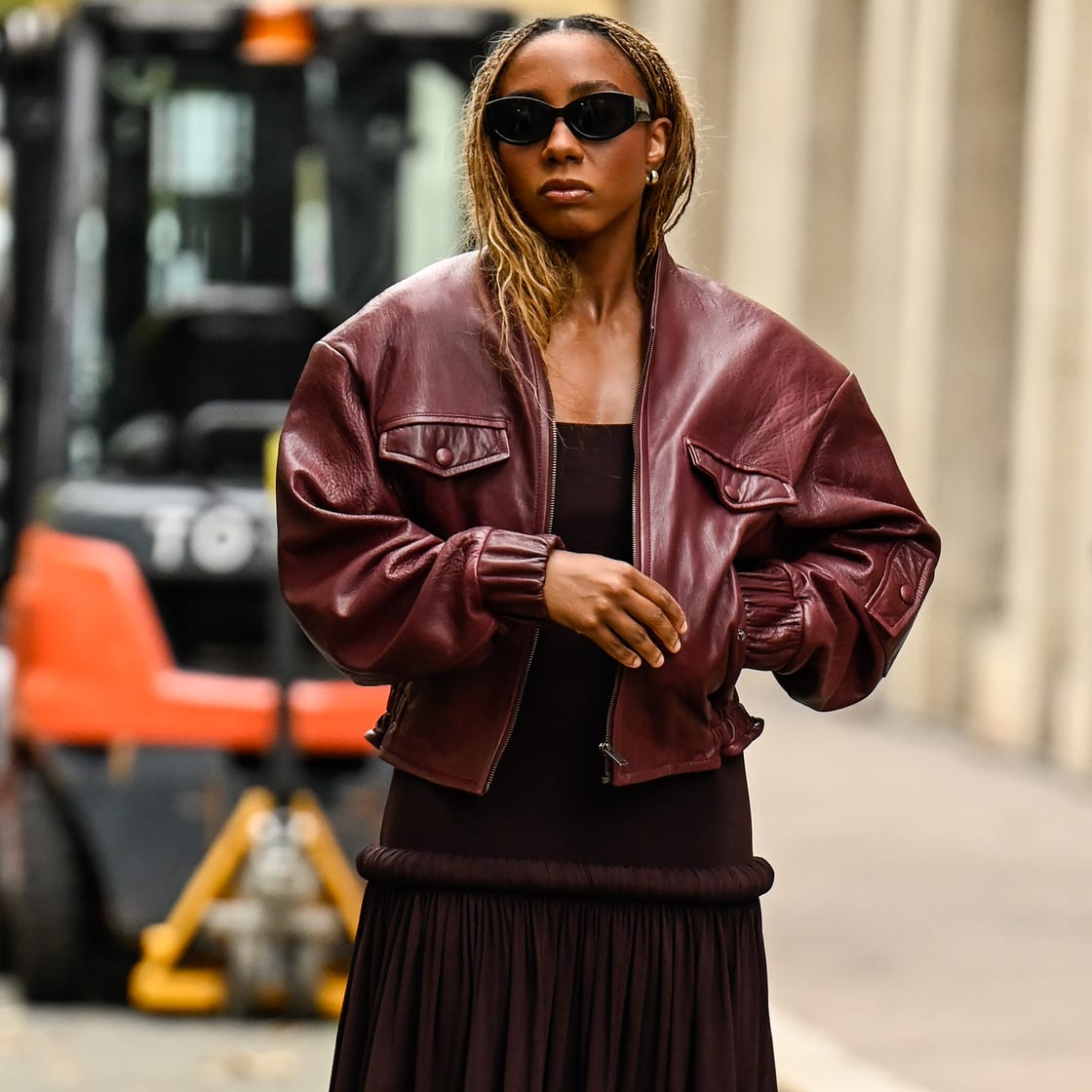 Burgundy has fashion in a chokehold – these 5 dresses make it clear why